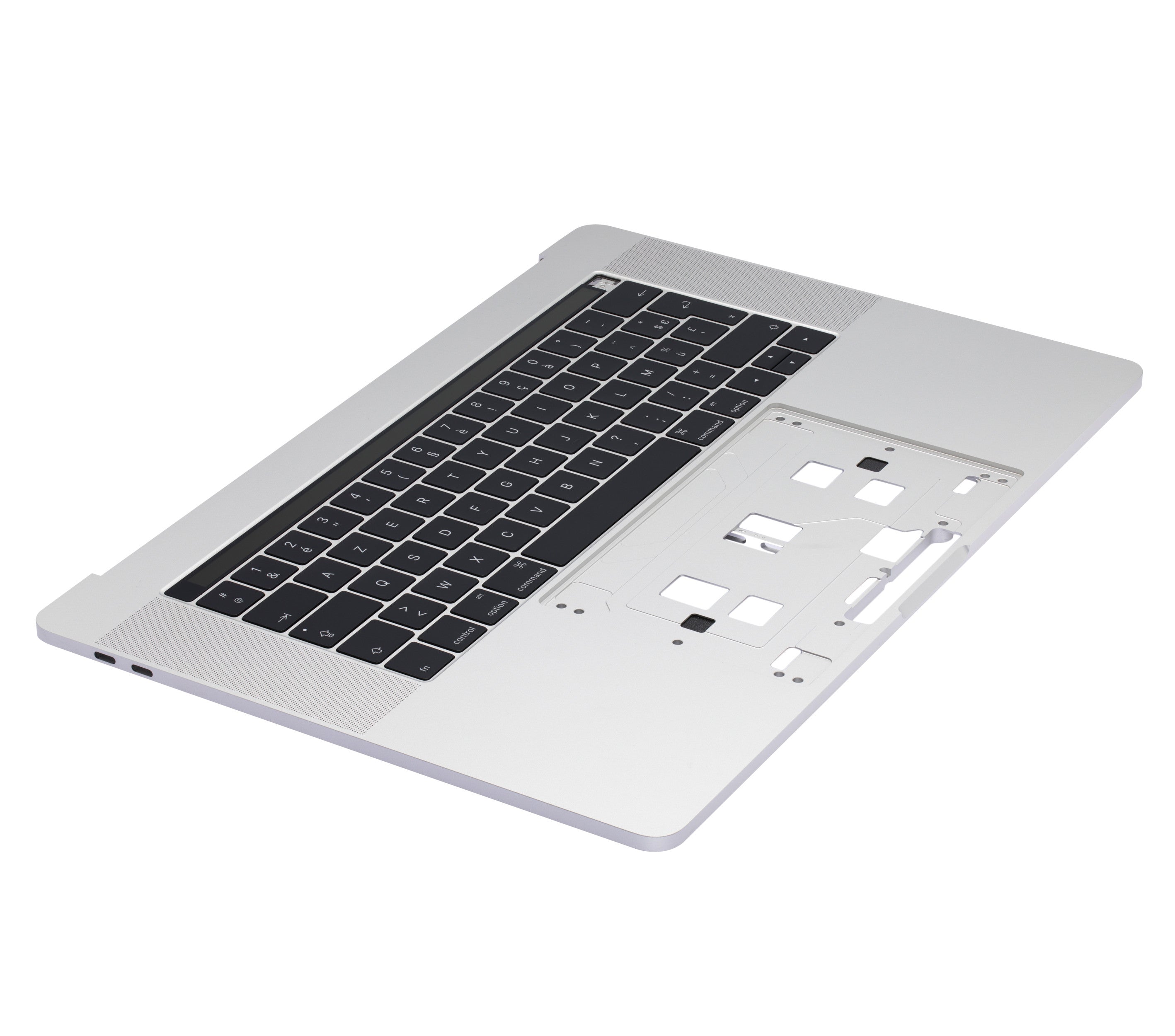 SILVER TOP CASE WITH KEYBOARD (FRENCH) FOR MACBOOK PRO 13" W/ TOUCH BAR A1707 (LATE 2016 / MID 2017)