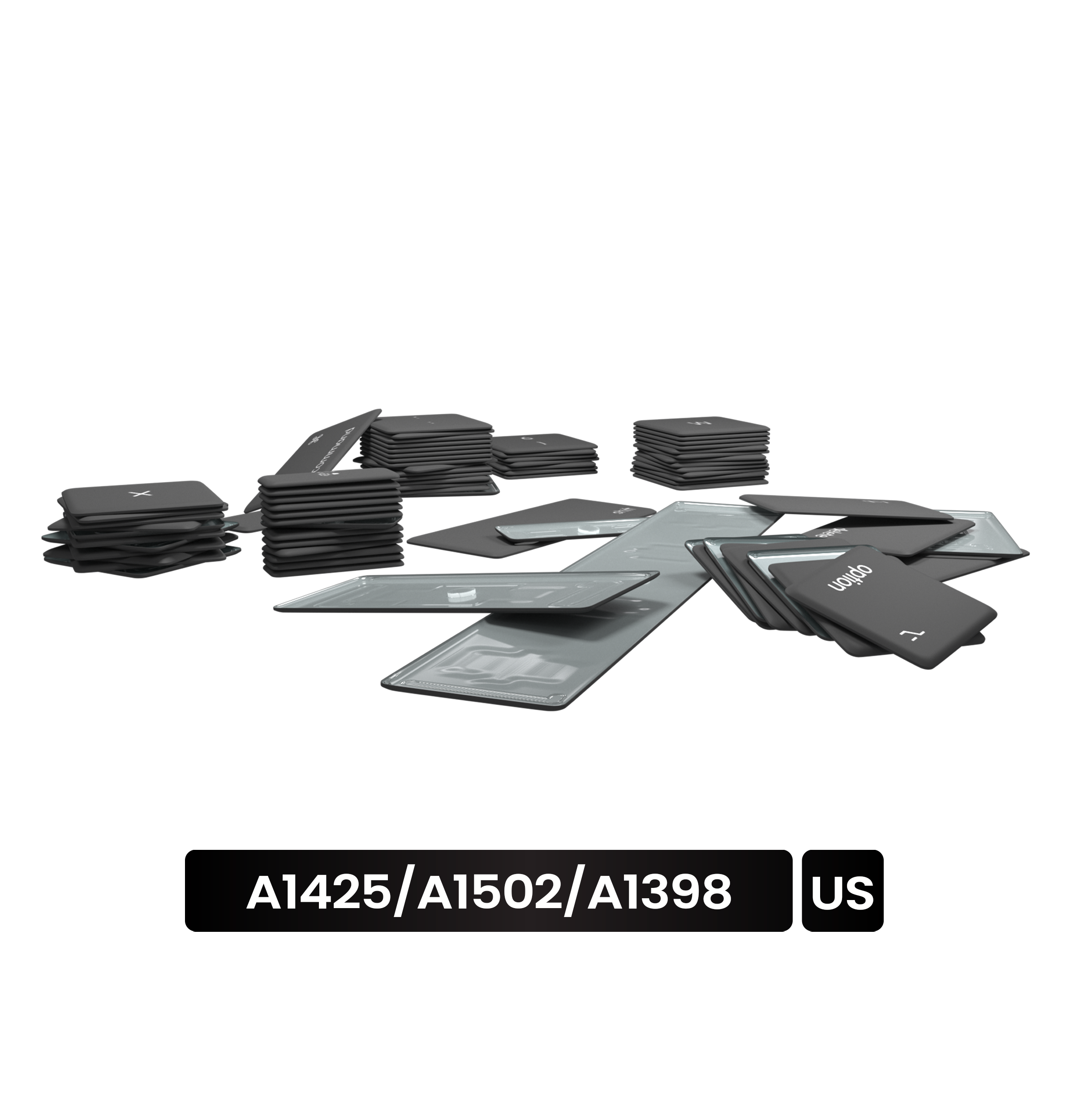 KEYCAP (UK) FOR MACBOOK PRO 13"/15" RETINA A1425/A1502/A1398 (MID 2012 TO MID 2015) (DARFON)
