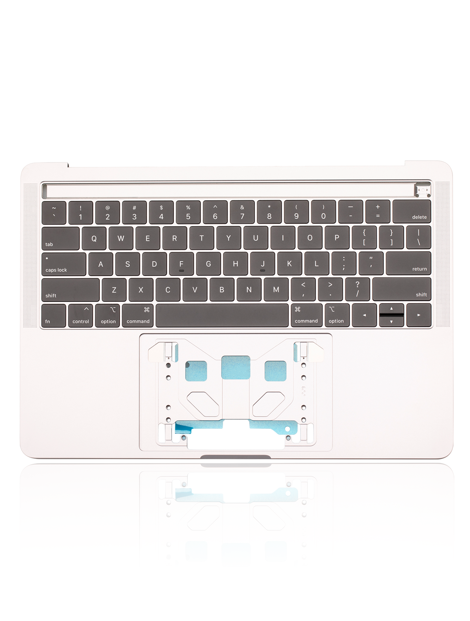 SPACE GRAY TOP CASE WITH KEYBOARD (US KEYBOARD) FOR MACBOOK PRO 13" A1989 (LATE 2018 / EARLY 2019) (USED OEM PULL: COSMETIC GRADE: NEW)
