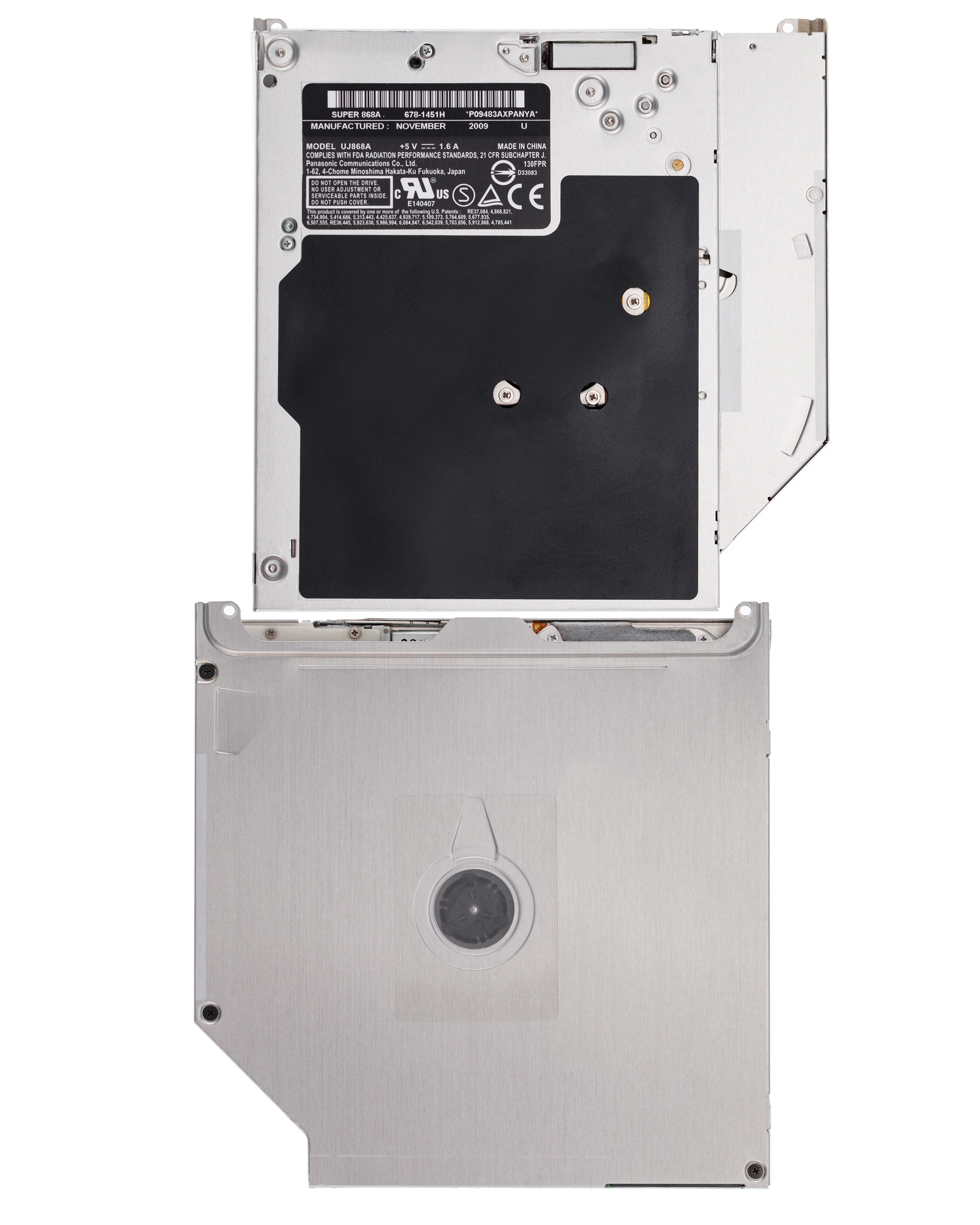 SUPERDRIVE (UJ-868) FOR MACBOOK PRO UNIBODY 13"/15"/17" A1286 / A1278 / A1297 (MID 2009 / MID 2010 / EARLY 2011 / LATE 2011 / MID 2012)