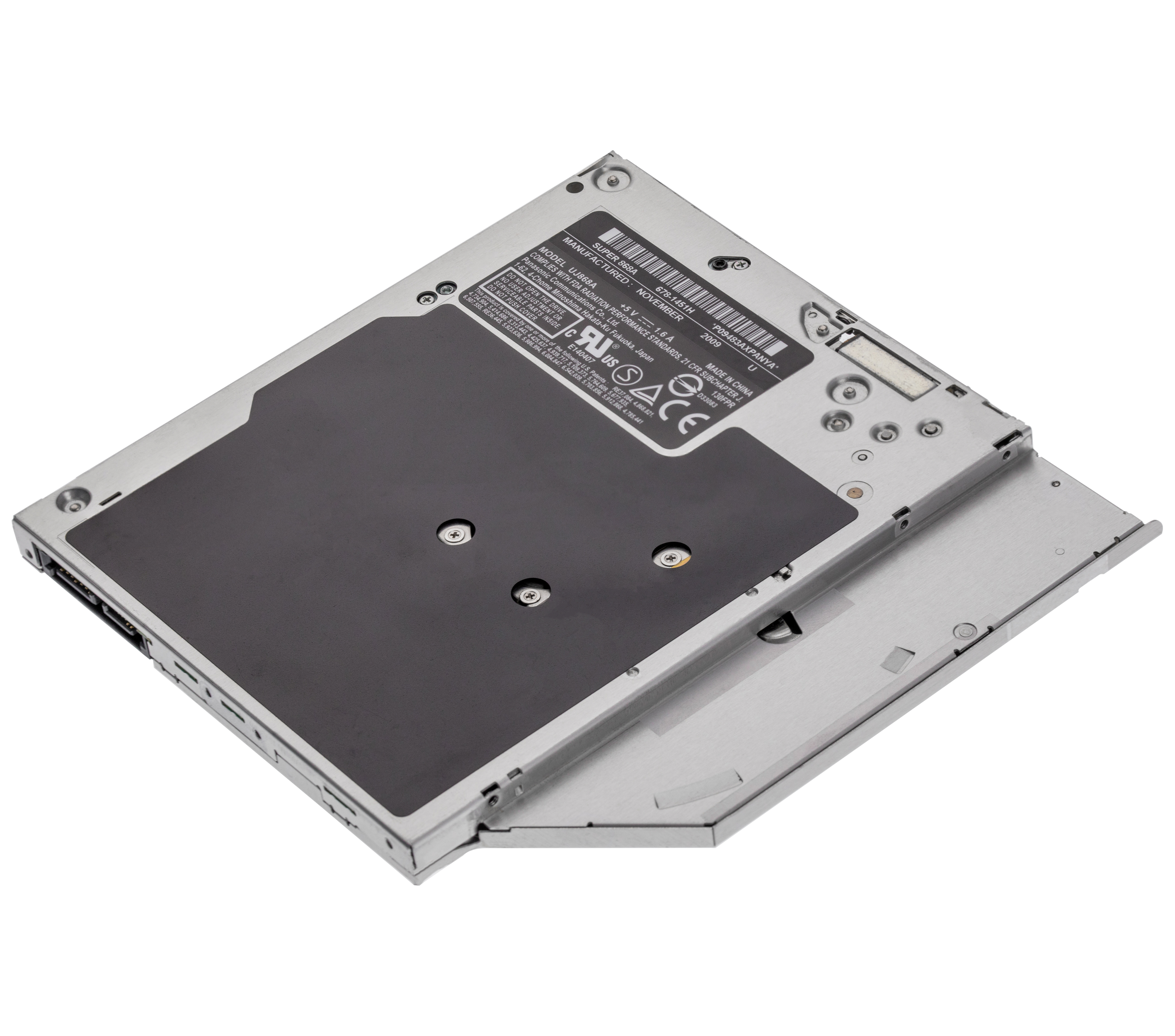 SUPERDRIVE (UJ-868) FOR MACBOOK PRO UNIBODY 13"/15"/17" A1286 / A1278 / A1297 (MID 2009 / MID 2010 / EARLY 2011 / LATE 2011 / MID 2012)
