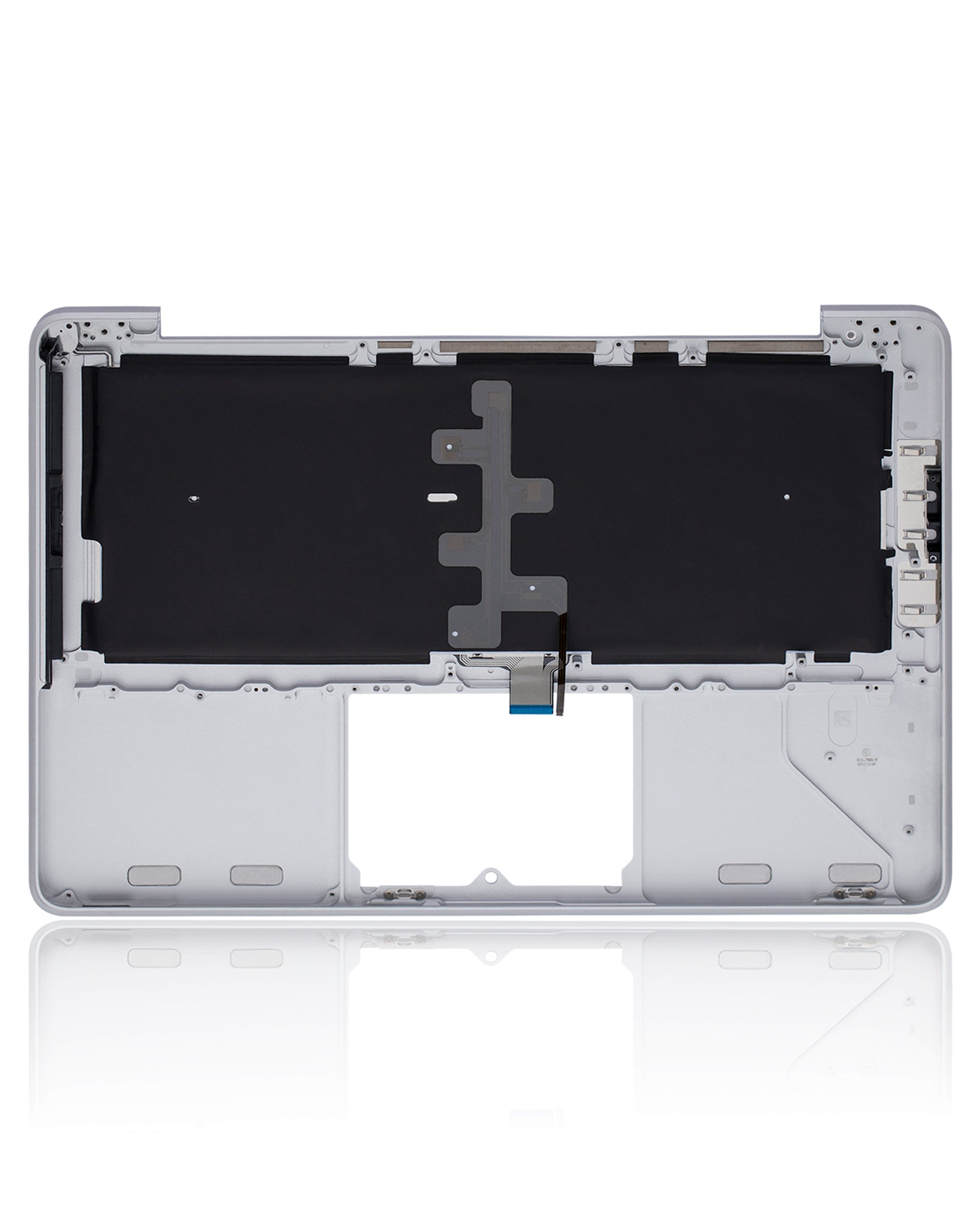 TOP CASE WITH KEYBOARD (US ENGLISH) FOR MACBOOK UNIBODY 13" A1278 (LATE 2008) (USED OEM PULL: COSMETIC GRADE: NEW)