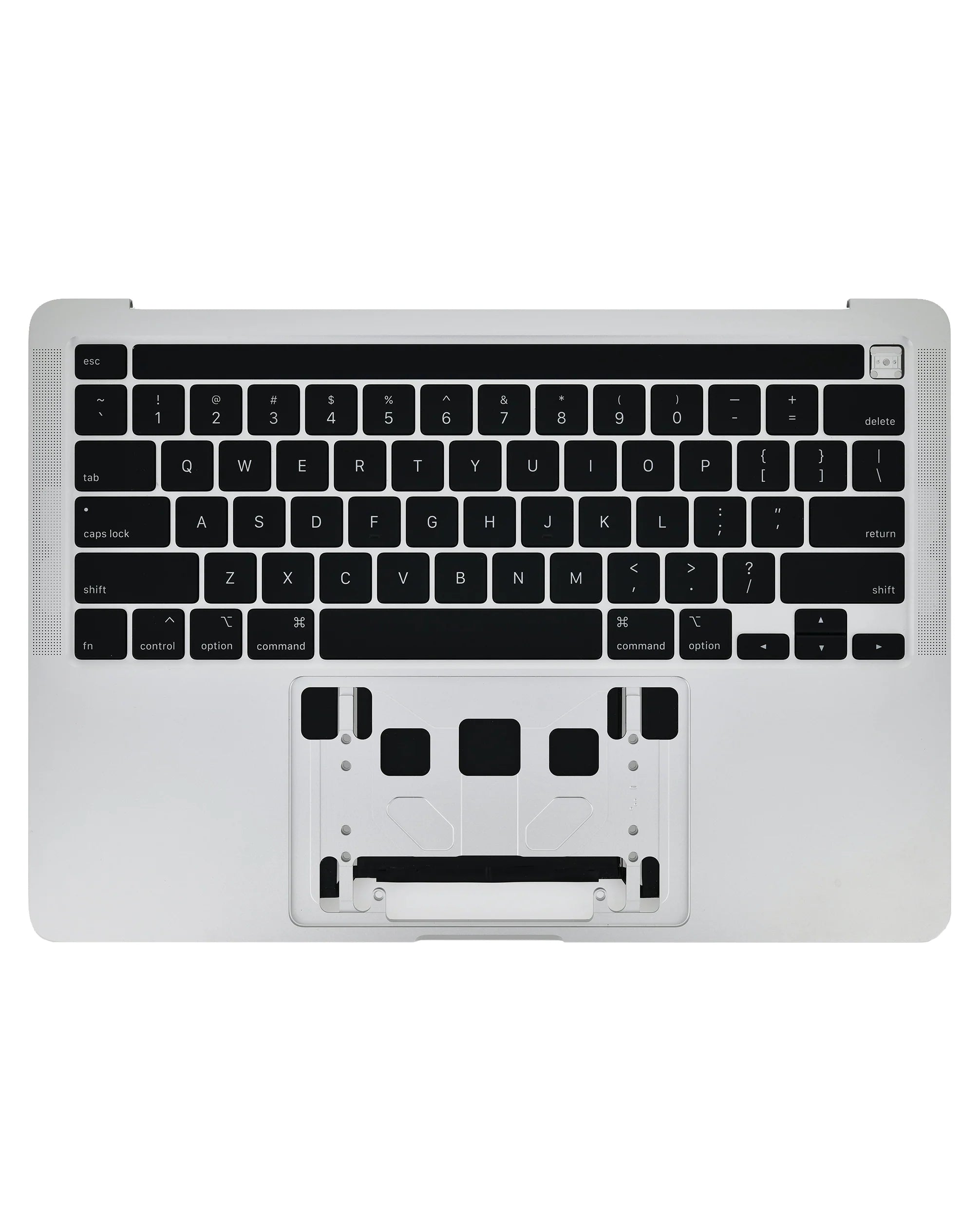 SILVER TOP CASE ASSEMBLY WITH KEYBOARD AND BATTERY FOR MACBOOK PRO 13" M1 A2338 (LATE 2020)