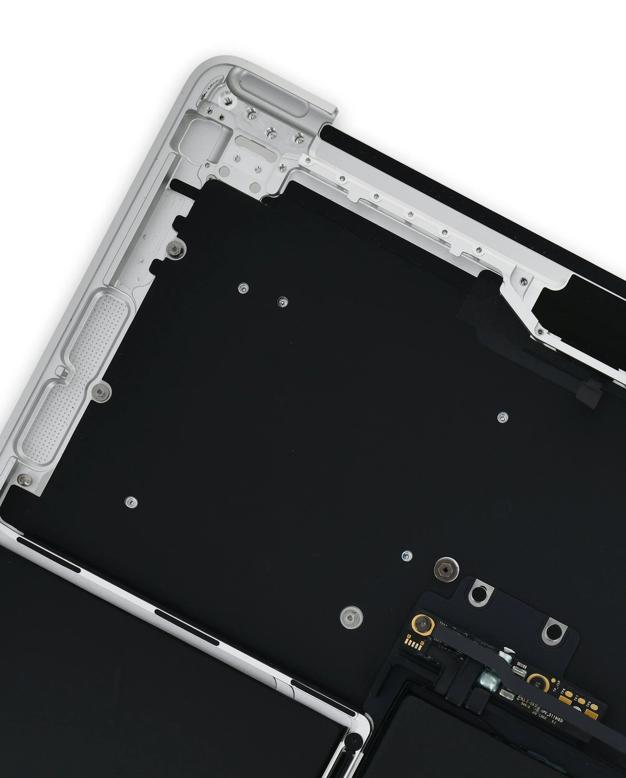 SILVER TOP CASE ASSEMBLY WITH KEYBOARD AND BATTERY FOR MACBOOK PRO 13" M1 A2338 (LATE 2020)