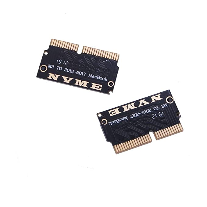 M2 NVME SSD Convert Adapter Card Upgrade for MacBook Air & Pro A1465 A1466 A1398 A1502 NVME/AHCI SSD Upgraded Kit for (2013-2017)