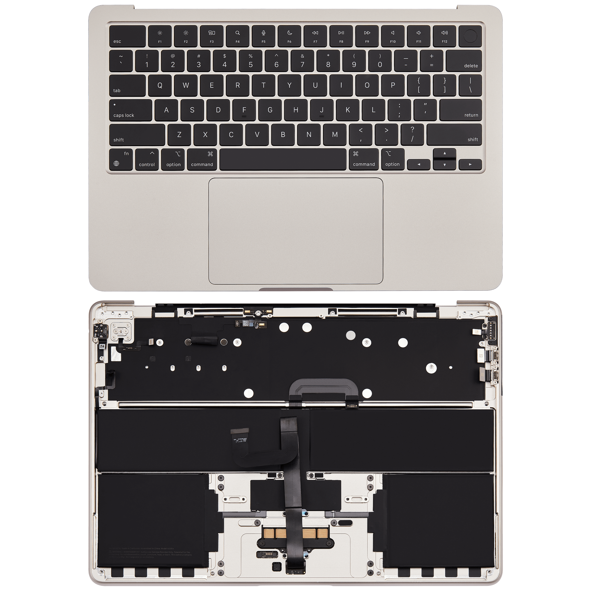 MacBook Air 13 Battery And Keyboard" (A2681)