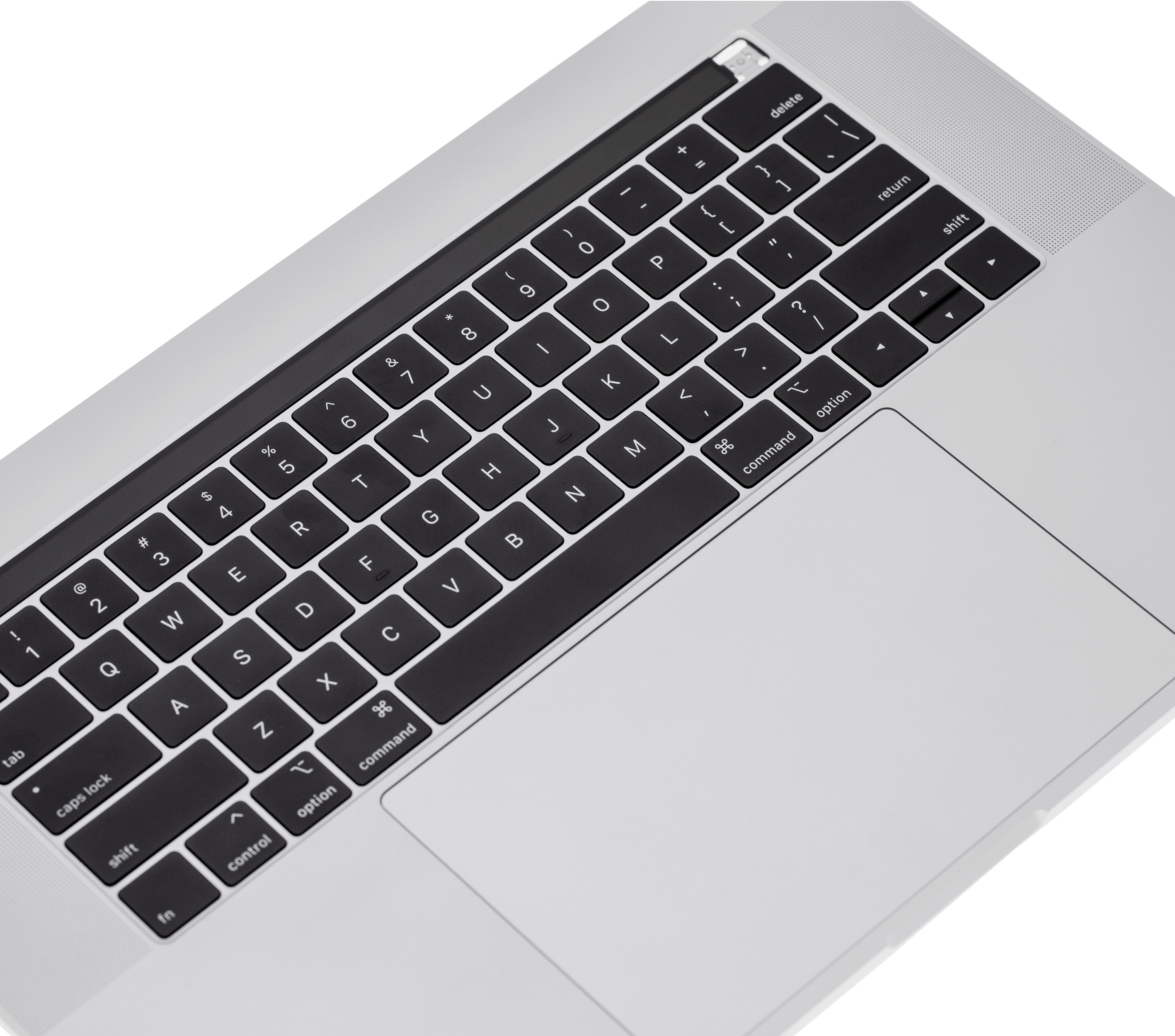 Top Case Assembly (With Battery And Keyboard) Compatible For MacBook Pro 15" Touch Bar (A1990 / Late 2018 / Early 2019) (Silver) (US English)