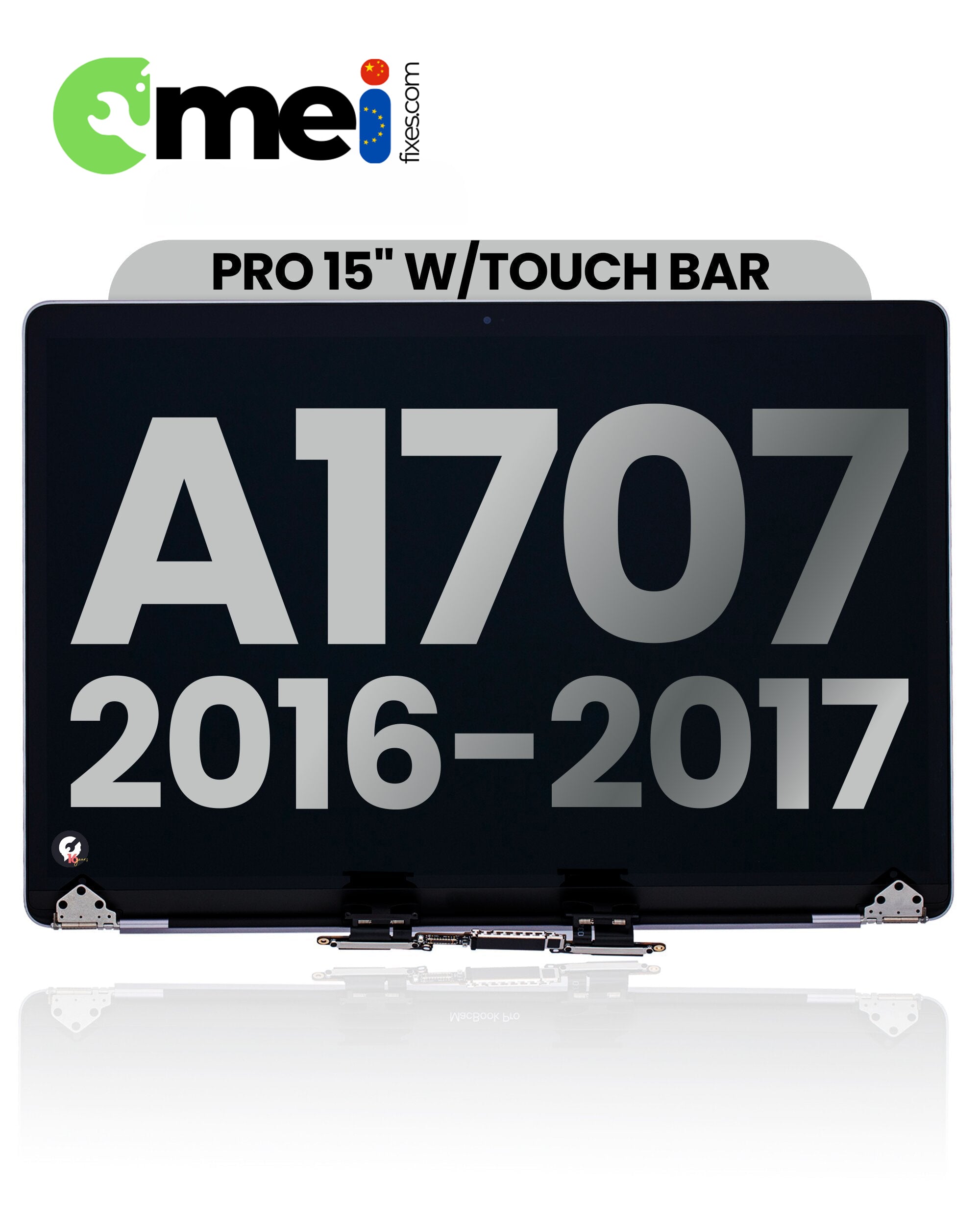 New LCD Screen & Full Assembly Display A1707 For Apple MacBook Pro 15.4" Silver From Late 2016- Mid 2017