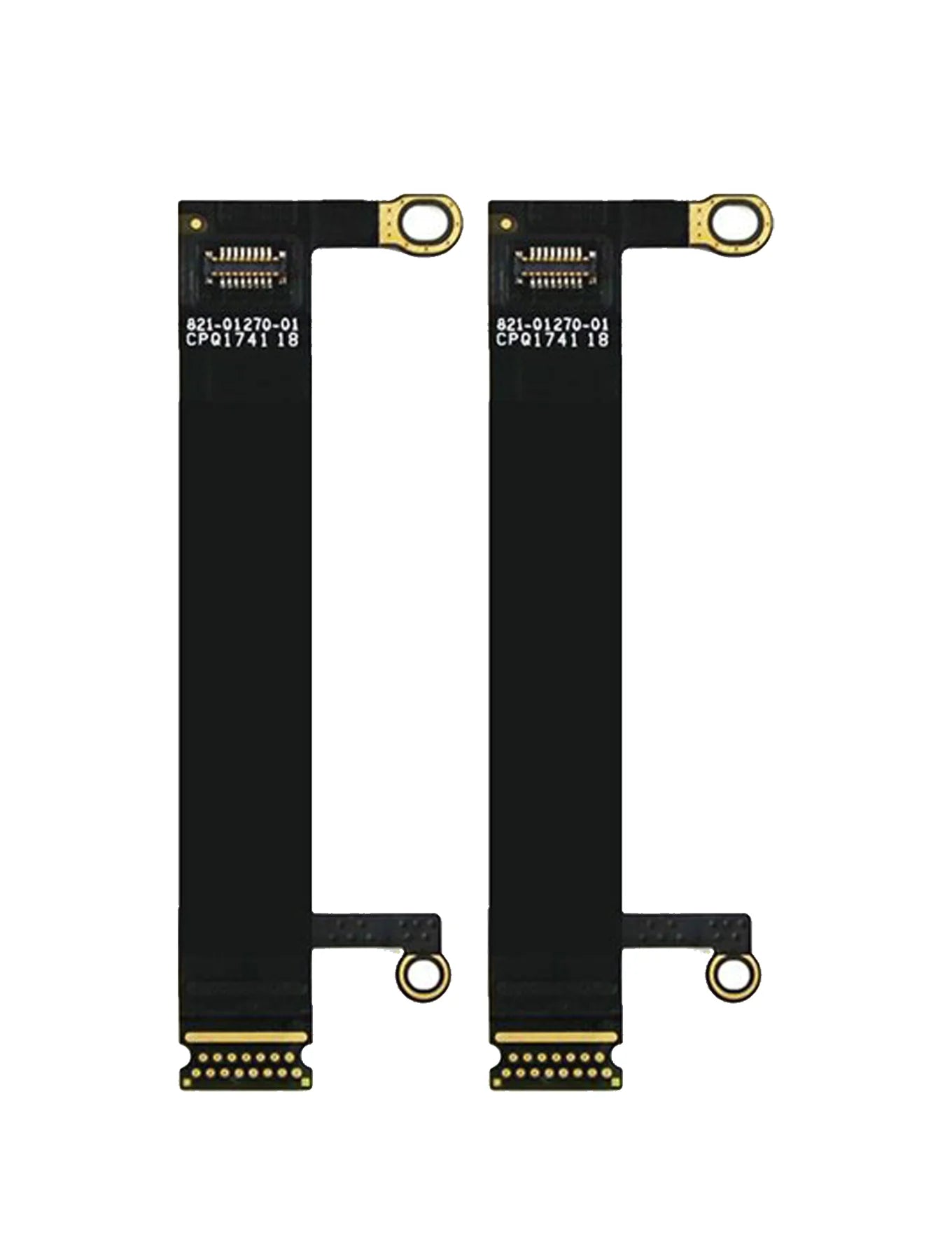 LCD BACKLIGHT FLEX CABLE FOR MACBOOK PRO 13"/15" W/ TOUCH BAR A1706/ A1707/ A1708/ A1989/ A2159/ A2289/ A2251/ A1932/ A2179/ A1990 (LATE 2016 TO EARLY 2020) (2 PIECES SET)