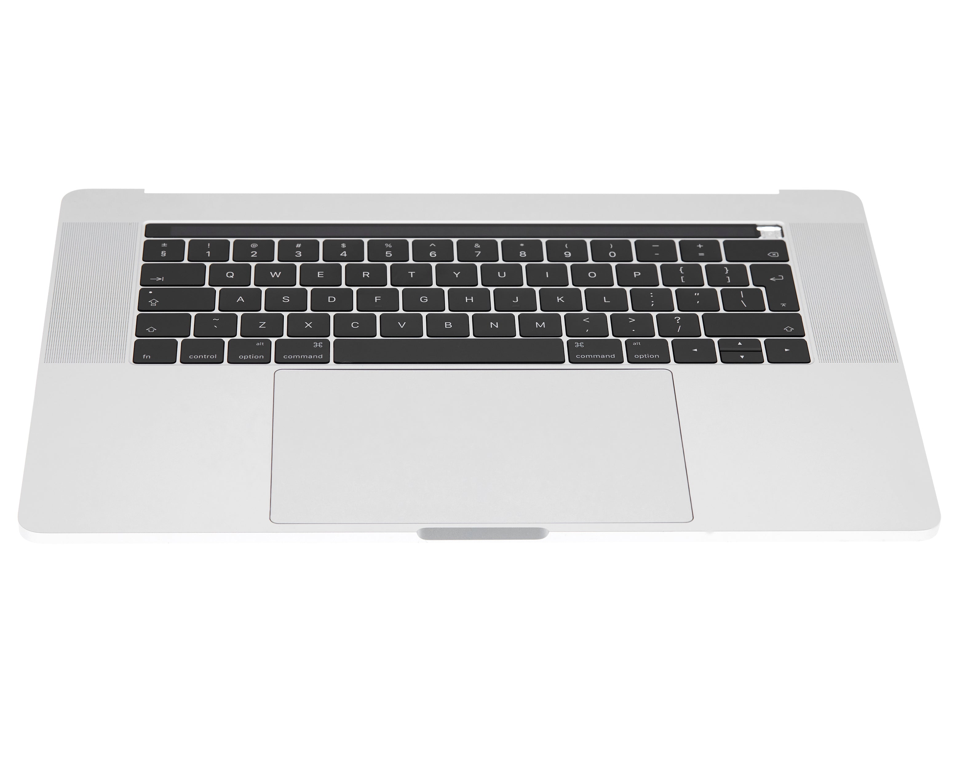 Top Case Assembly (With Battery And keyboard) Compatible For MacBook Pro 15" W/ Touch Bar (A1707 / Late 2016 / Mid 2017) (UK English) (Silver)