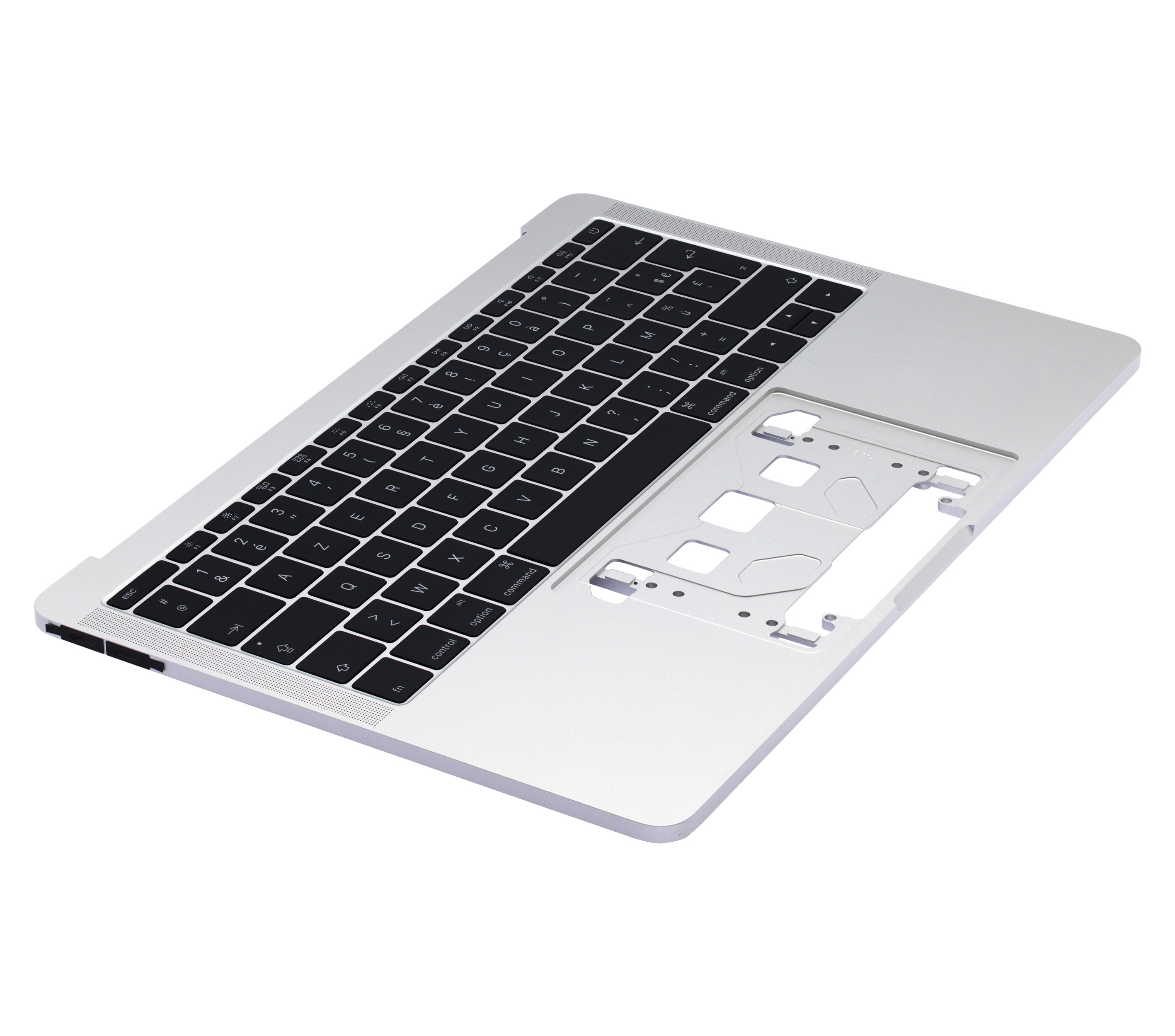 SLIVER TOP CASE WITH FRENCH ENGLISH KEYBOARD FOR MACBOOK PRO 13" A1708 (LATE 2016-MID 2017)