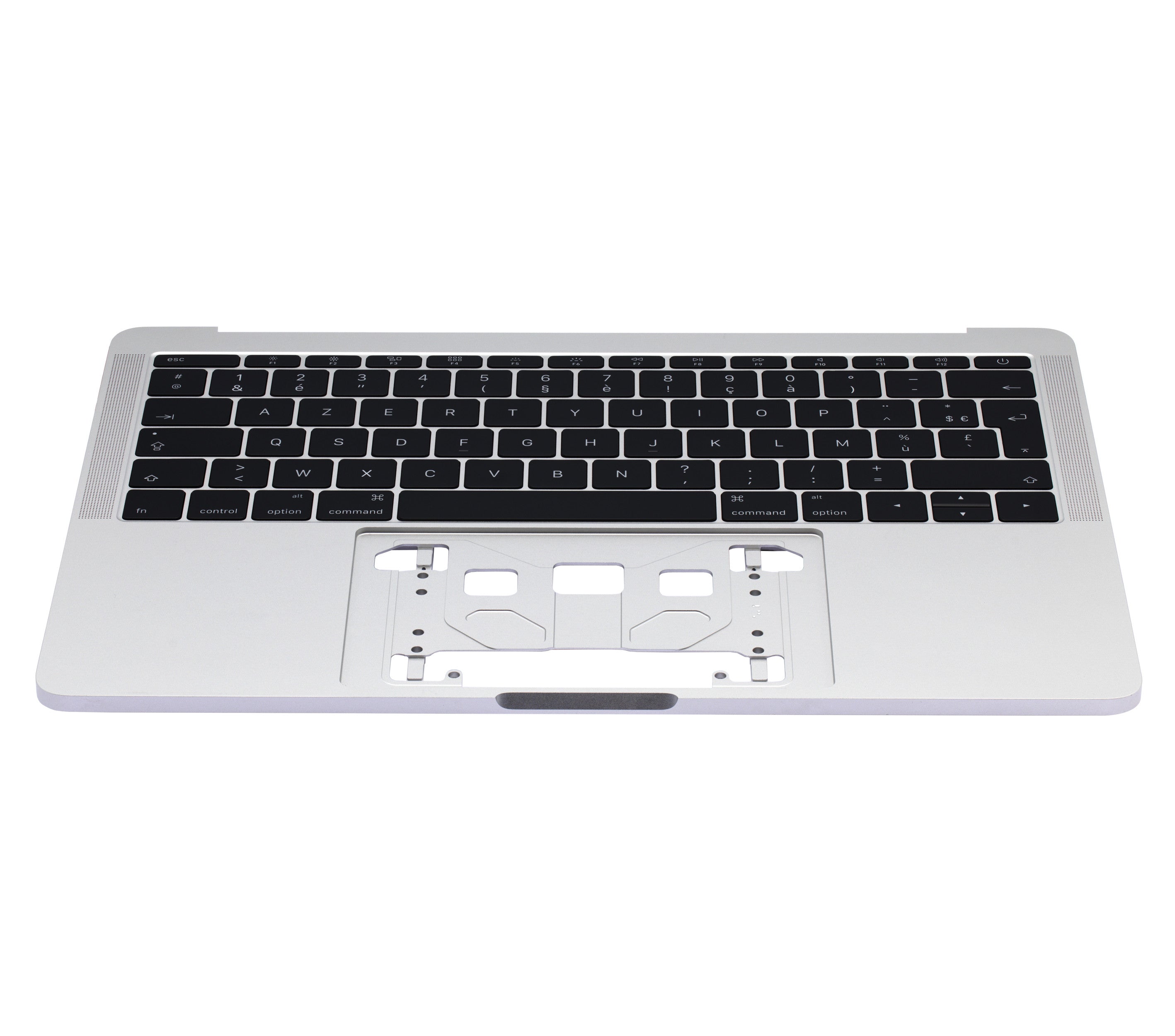 SLIVER TOP CASE WITH FRENCH ENGLISH KEYBOARD FOR MACBOOK PRO 13" A1708 (LATE 2016-MID 2017)