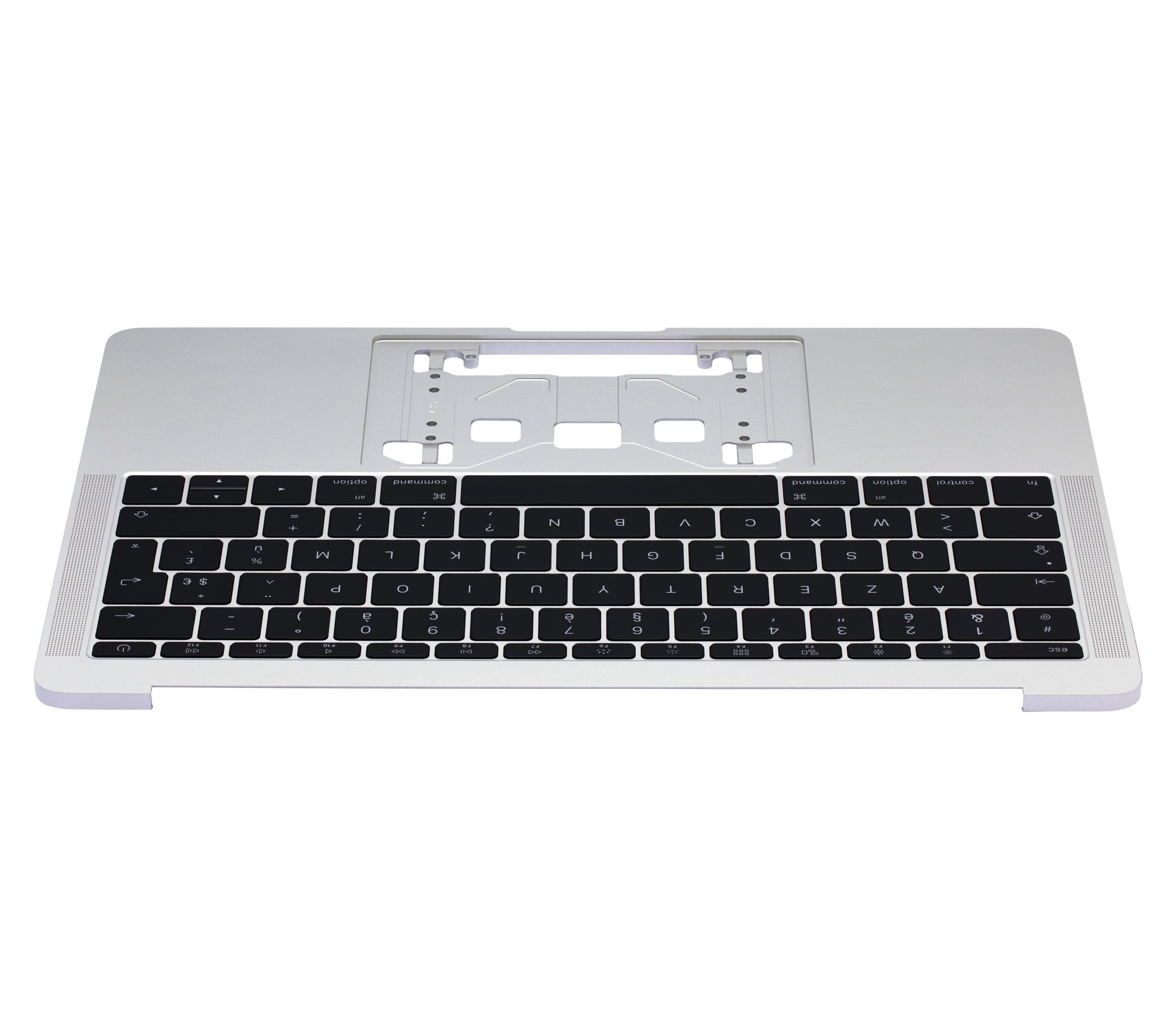 SLIVER TOP CASE WITH FRENCH ENGLISH KEYBOARD FOR MACBOOK PRO 13" A1708 (LATE 2016-MID 2017)