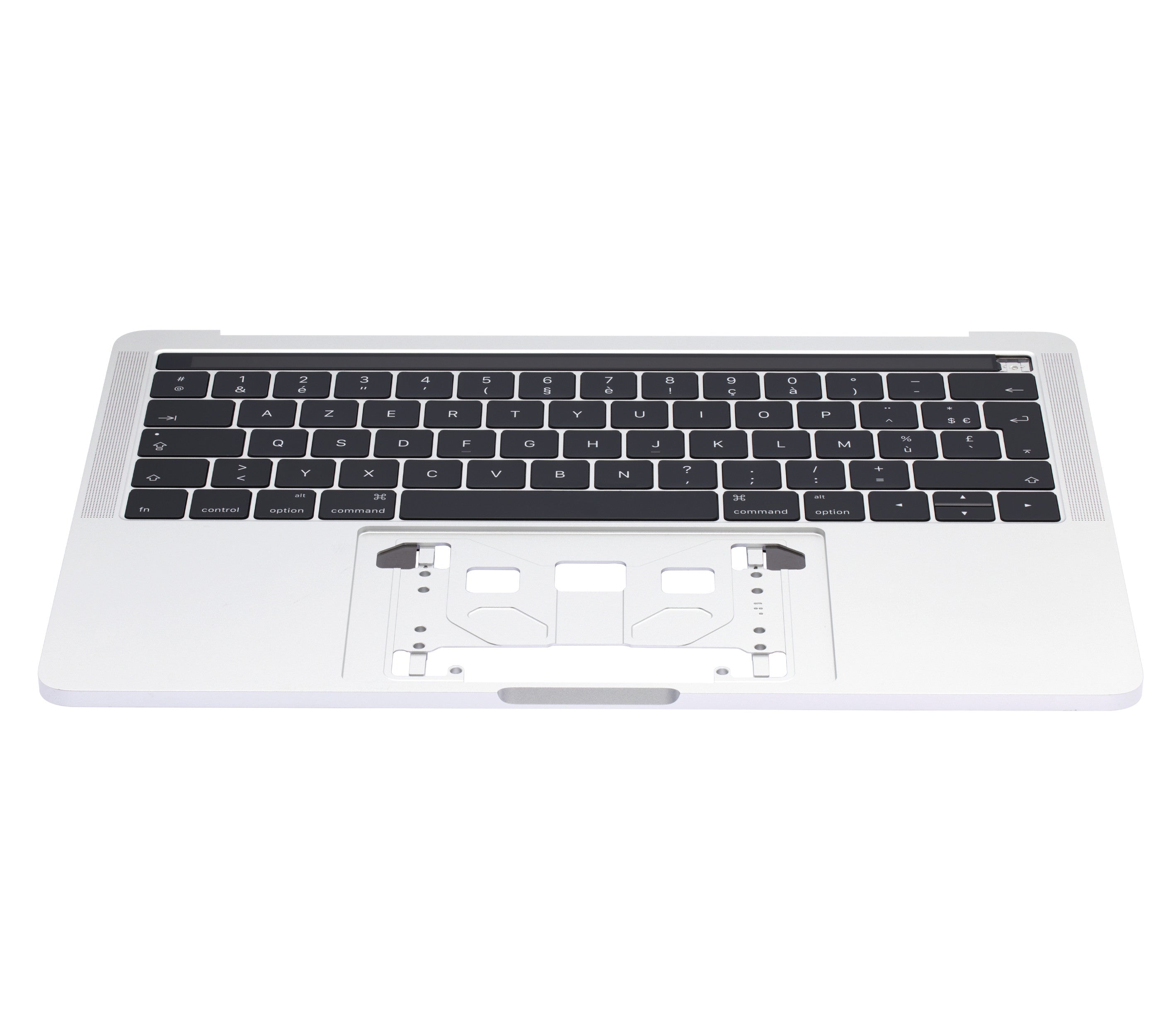 SILVER TOP CASE ASSEMBLY ((FRENCH) FOR MACBOOK PRO 13" TOUCH A1706 (LATE 2016-MID 2017)