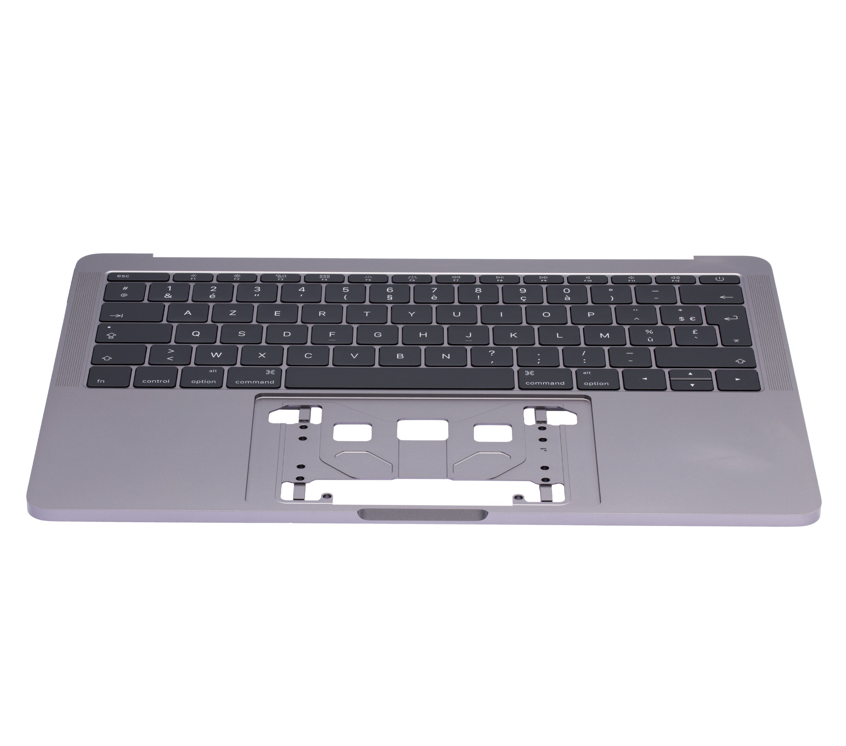 SPACE GRAY TOP CASE WITH FRENCH ENGLISH KEYBOARD FOR MACBOOK PRO 13" A1708 (LATE 2016-MID 2017)