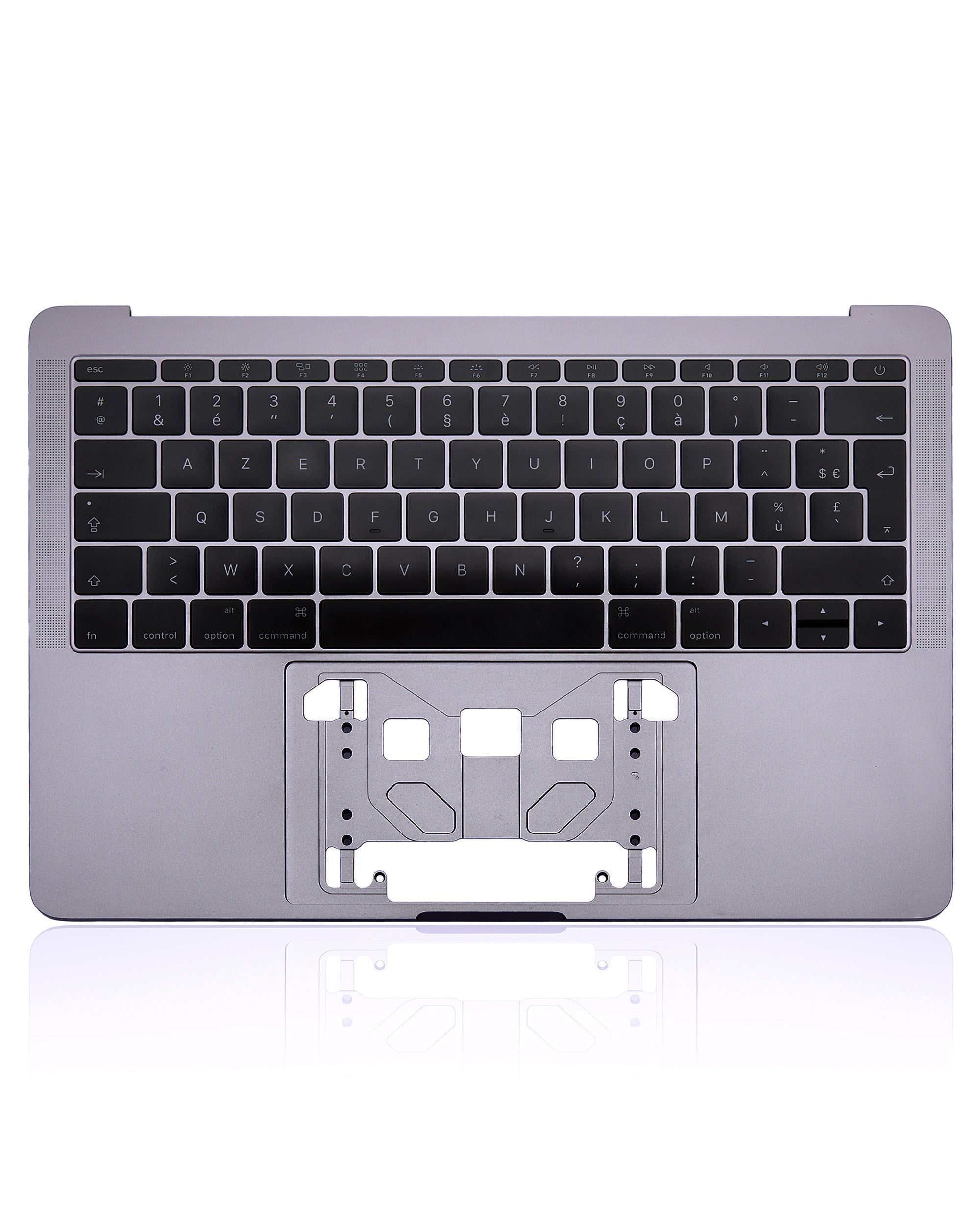 SPACE GRAY TOP CASE WITH FRENCH ENGLISH KEYBOARD FOR MACBOOK PRO 13" A1708 (LATE 2016-MID 2017)