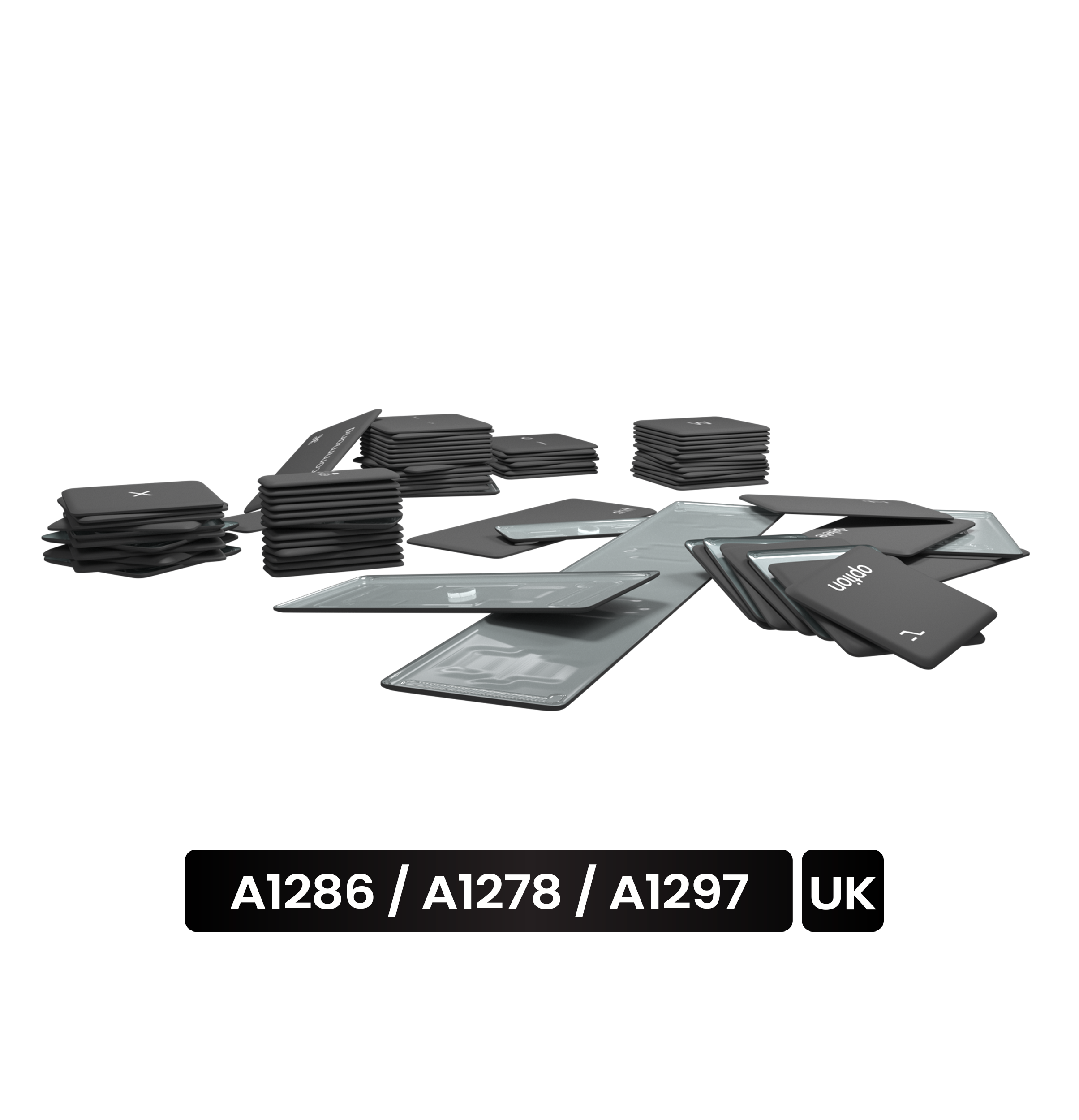 KEYCAP (UK) (DARFON) FOR MACBOOK PRO UNIBODY 13" / 15" / 17" (A1286 / A1278 / A1297 (EARLY 2019 / MID 2009 / MID 2010 / EARLY 2011 / LATE 2011 / MID 2012)