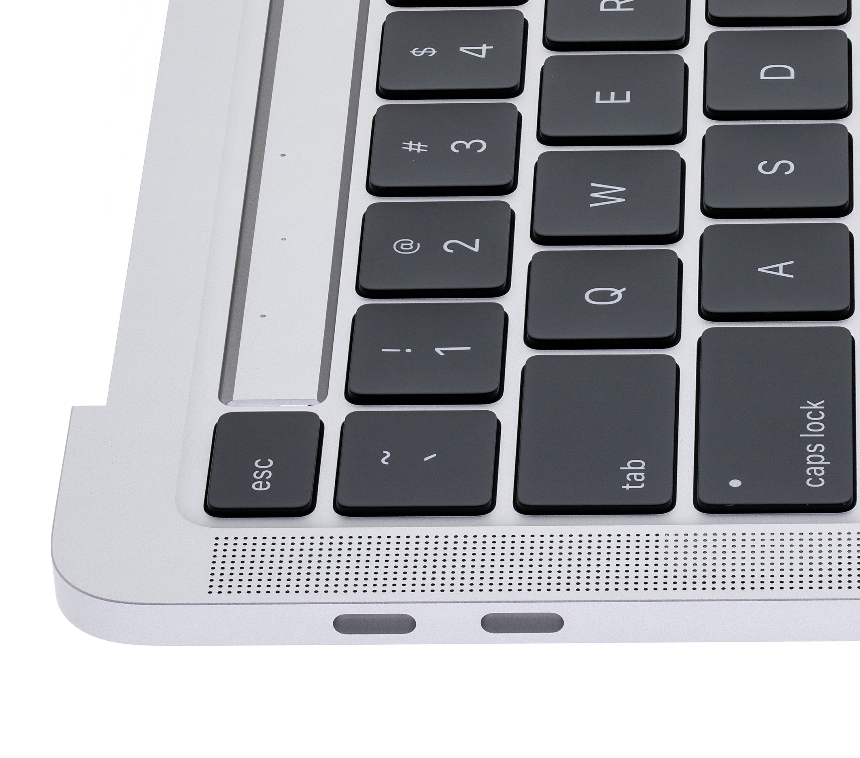 Top Case With Keyboard Compatible For MacBook Pro 13" (A2338 / Late 2020) (US English) (Silver)