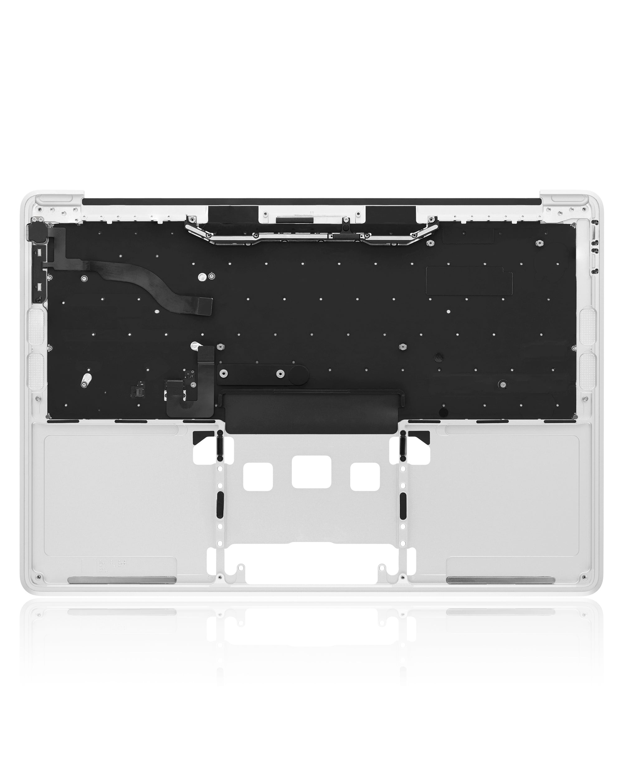 Top Case With Keyboard Compatible For MacBook Pro 13" Retina (A1708 / Late 2016 / Mid 2017) (UK Keyboard) (Used OEM Pull: Grade New) (Silver)