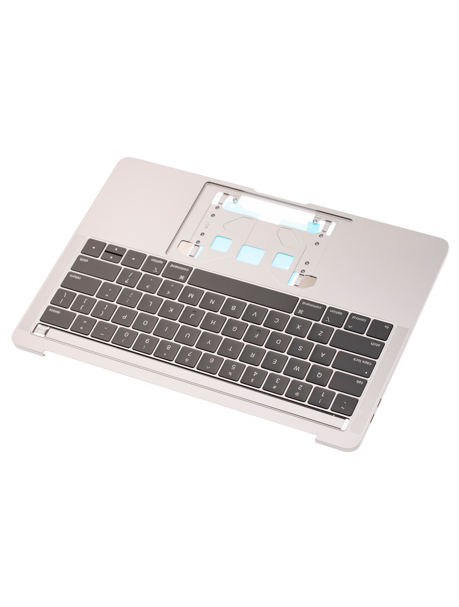 SPACE GRAY TOP CASE WITH KEYBOARD (US KEYBOARD) FOR MACBOOK PRO 13" A1989  (LATE 2018 / EARLY 2019)  (USED OEM PULL: COSMETIC GRADE: NEW)