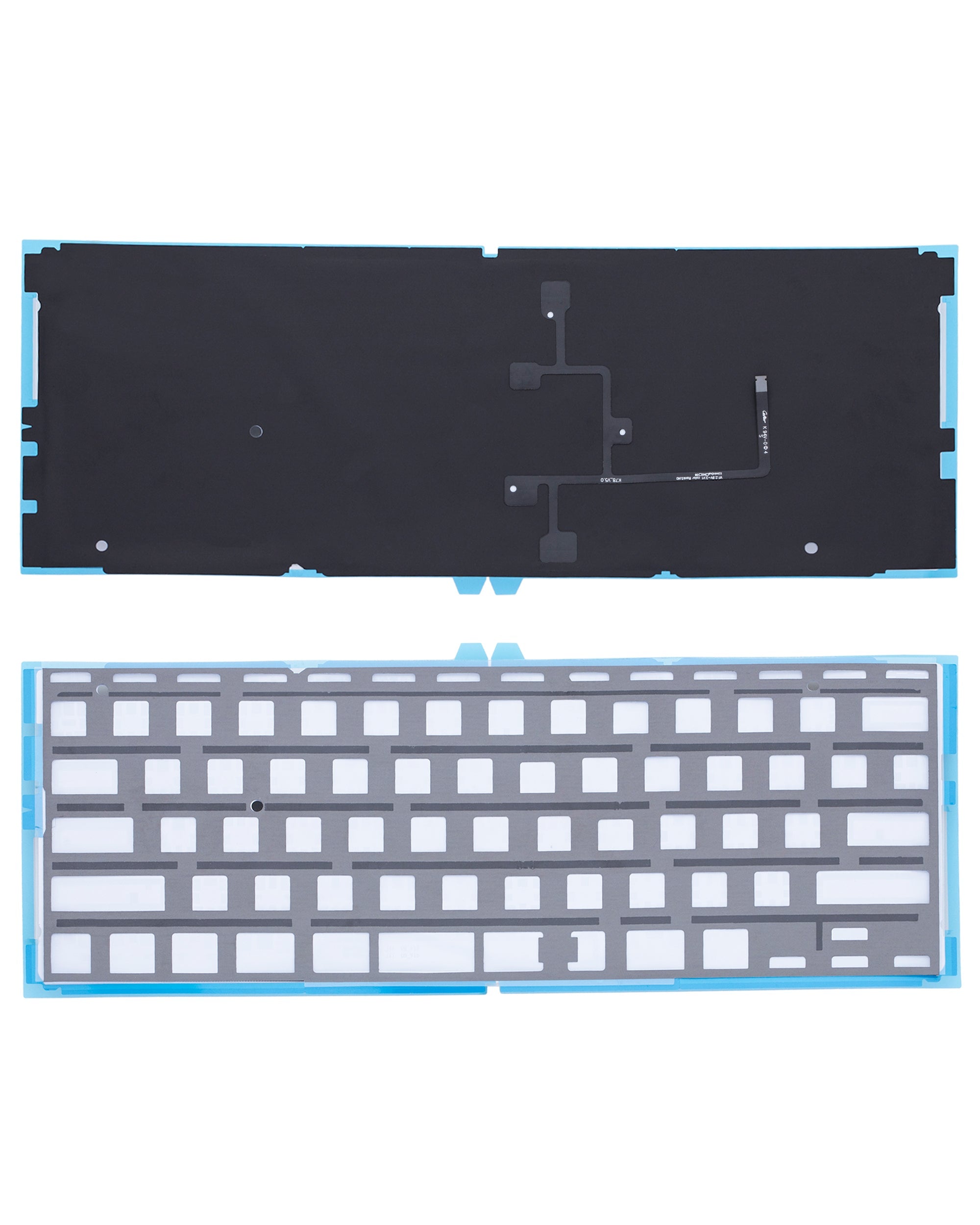 Keyboard W/ Backlight & Screws (US English) Compatible For MacBook Air 11" (A1465) / (A1370 / Mid 2011)