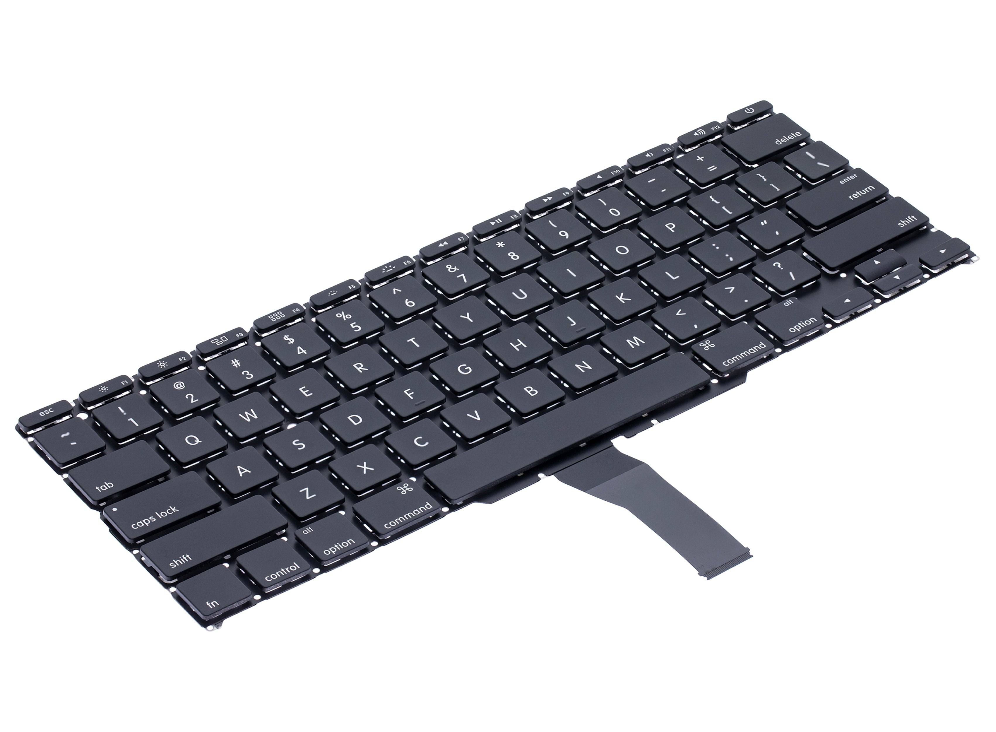 Keyboard W/ Backlight & Screws (US English) Compatible For MacBook Air 11" (A1465) / (A1370 / Mid 2011)