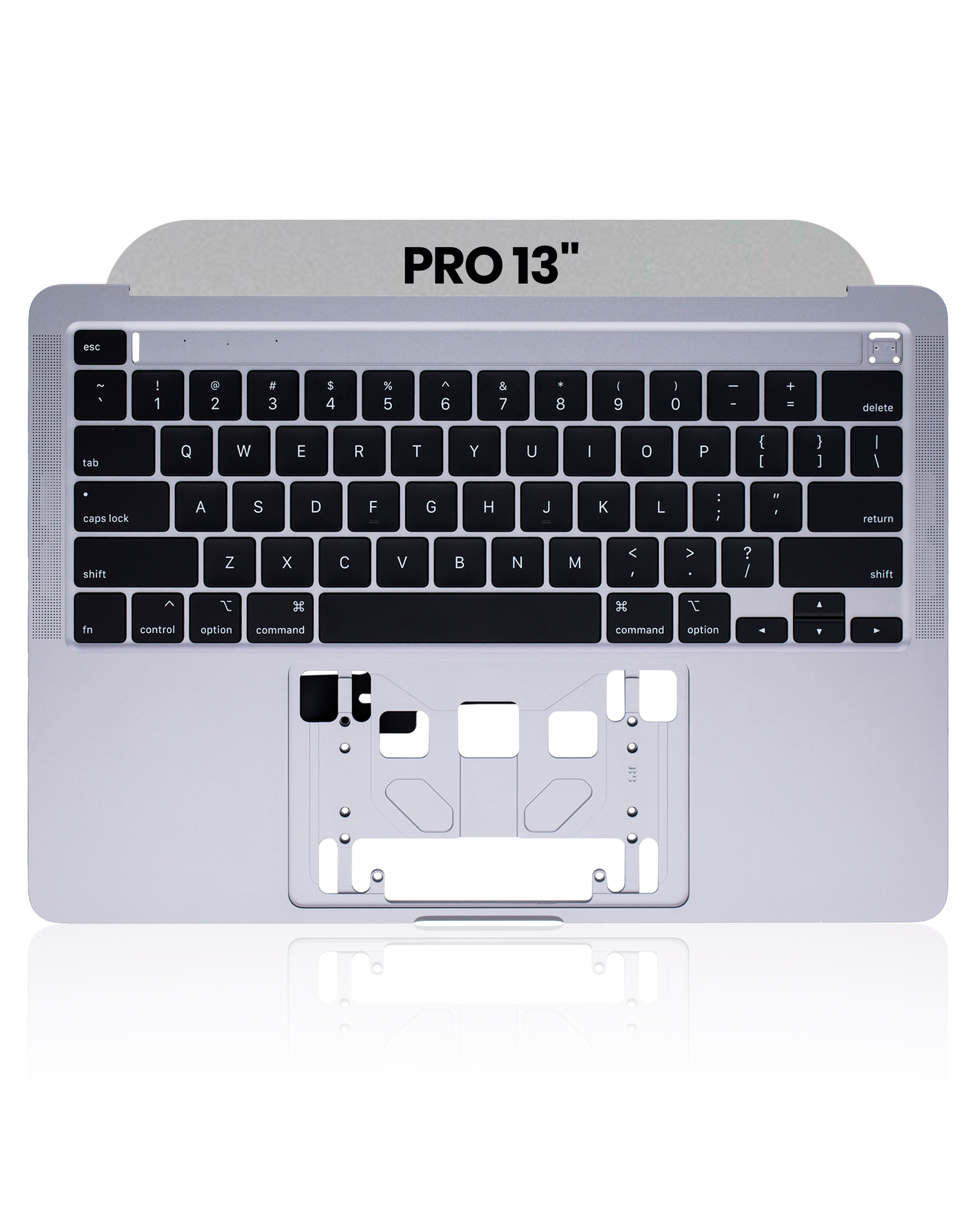 Top Case With Keyboard Compatible MacBook Pro 13" (A2289 / Early 2020) (US Keyboard) (Used OEM Pull: Grade New) (Space Gray)