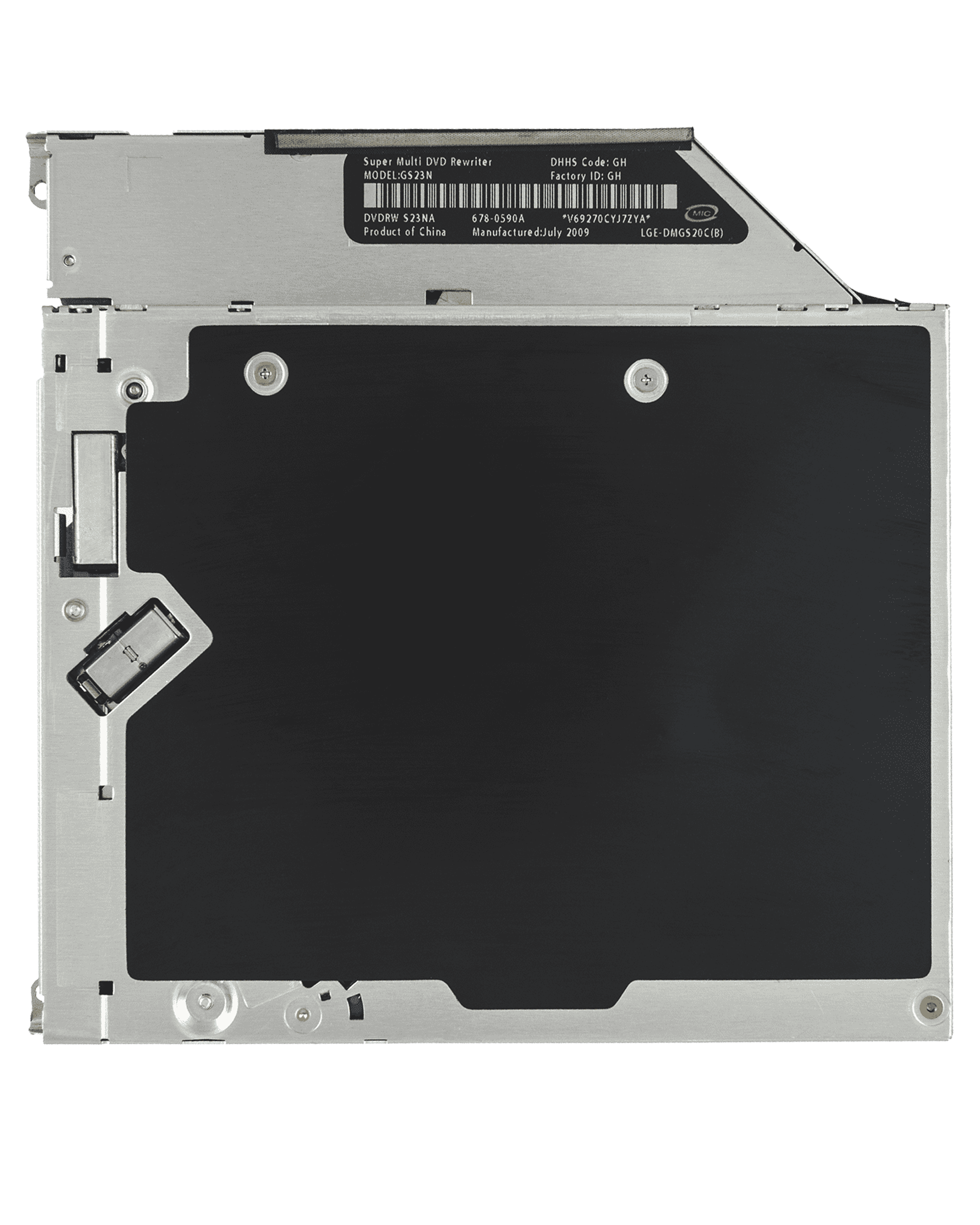 SUPERDRIVE FOR MACBOOK UNIBODY 13" A1278  (LATE 2008) / MACBOOK PRO UNIBODY 17" A1297  (EARLY 2009 / MID 2009)