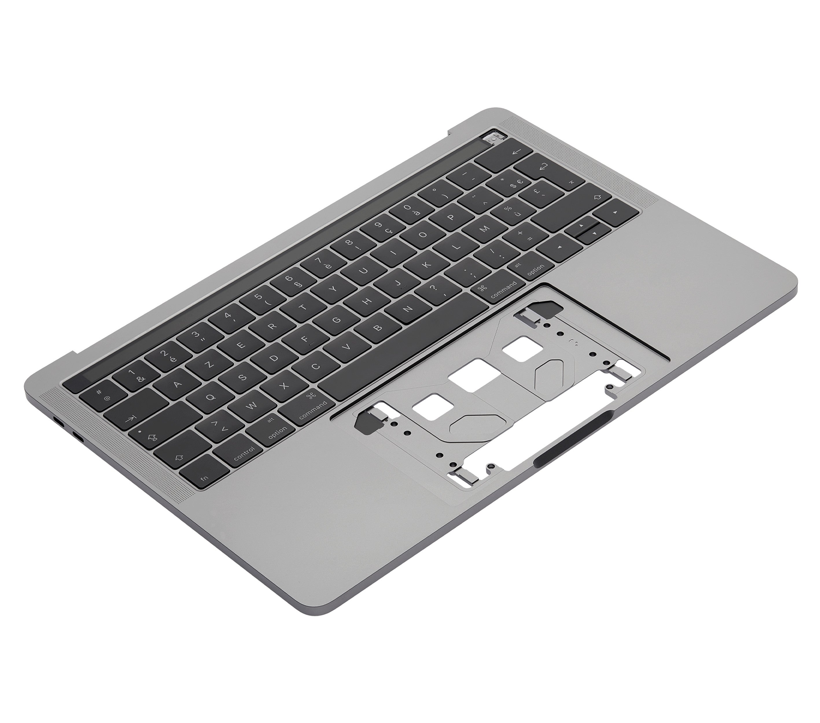 SPACE GREY TOP CASE WITH KEYBOARD (FRENCH)  FOR MACBOOK PRO 13" W/ TOUCH BAR A1707 (LATE 2016 / MID 2017)