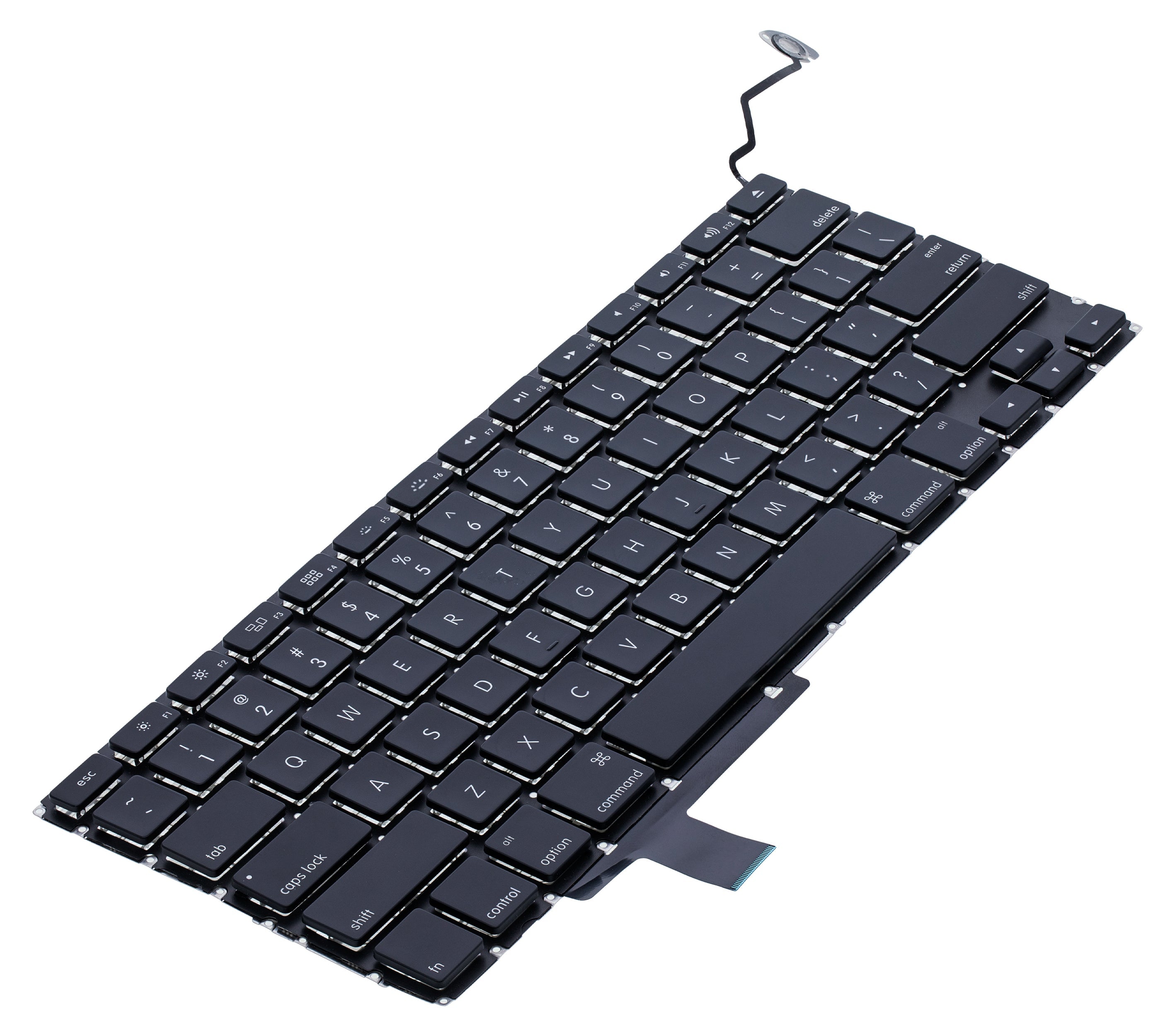 Keyboard + Backlight + Screw (US) Compatible For MacBook Pro Unibody 17" (A1297 / Early 2009 / Mid 2009 / Mid 2010 / Early 2011 / Late 2011)