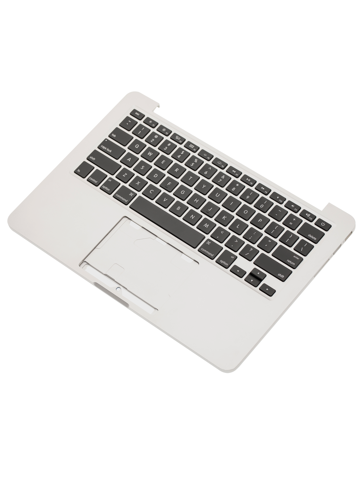 TOP CASE WITH KEYBOARD (US ENGLISH) FOR MACBOOK PRO 13" RETINA A1502  (LATE 2013 / MID 2014)  (USED OEM PULL: COSMETIC GRADE: NEW)