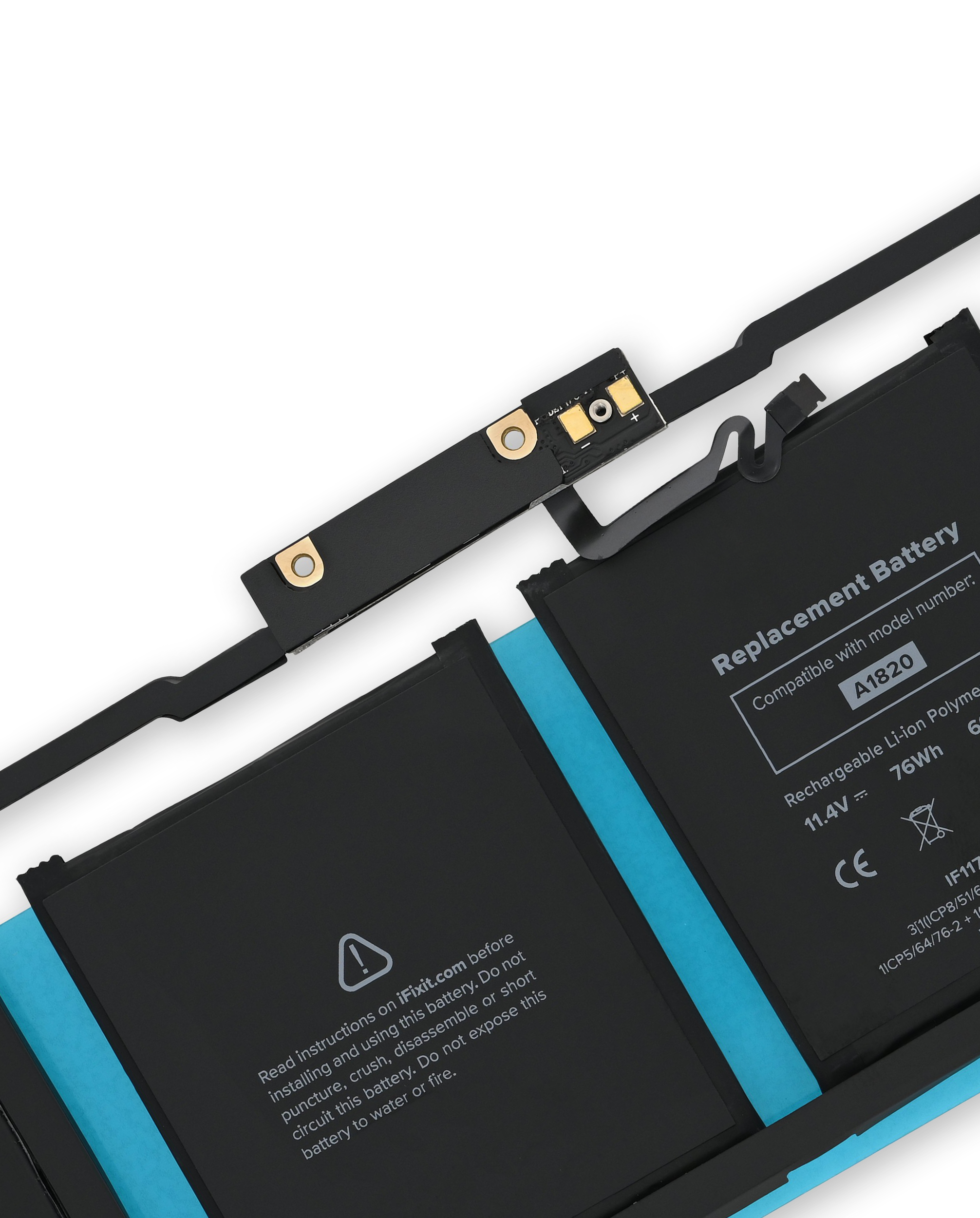 Battery (A1820) Compatible For MacBook Pro 15" Retina (A1707 Late 2016 / Mid 2017)