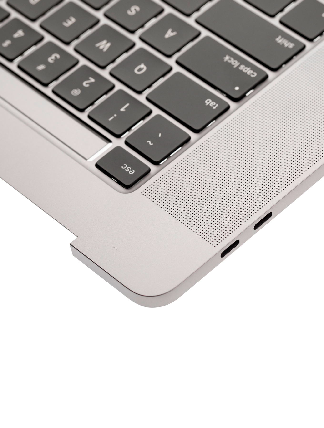 Top Case With Keyboard Compatible For MacBook Pro 16" (A2141 / Mid 2019) (US English) (Used OEM Pull: Grade New) (Silver)