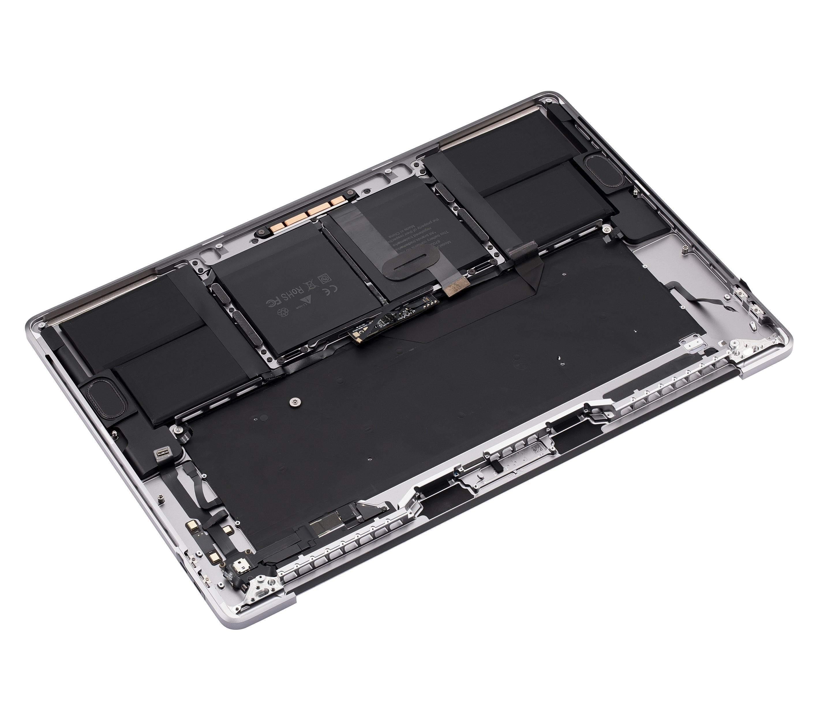 Top Case Assembly With Battery And Keyboard Compatible For MacBook Pro 16" (A2141 / Mid 2019) (UK English) (Used OEM Pull: Grade New) (Space Gray)