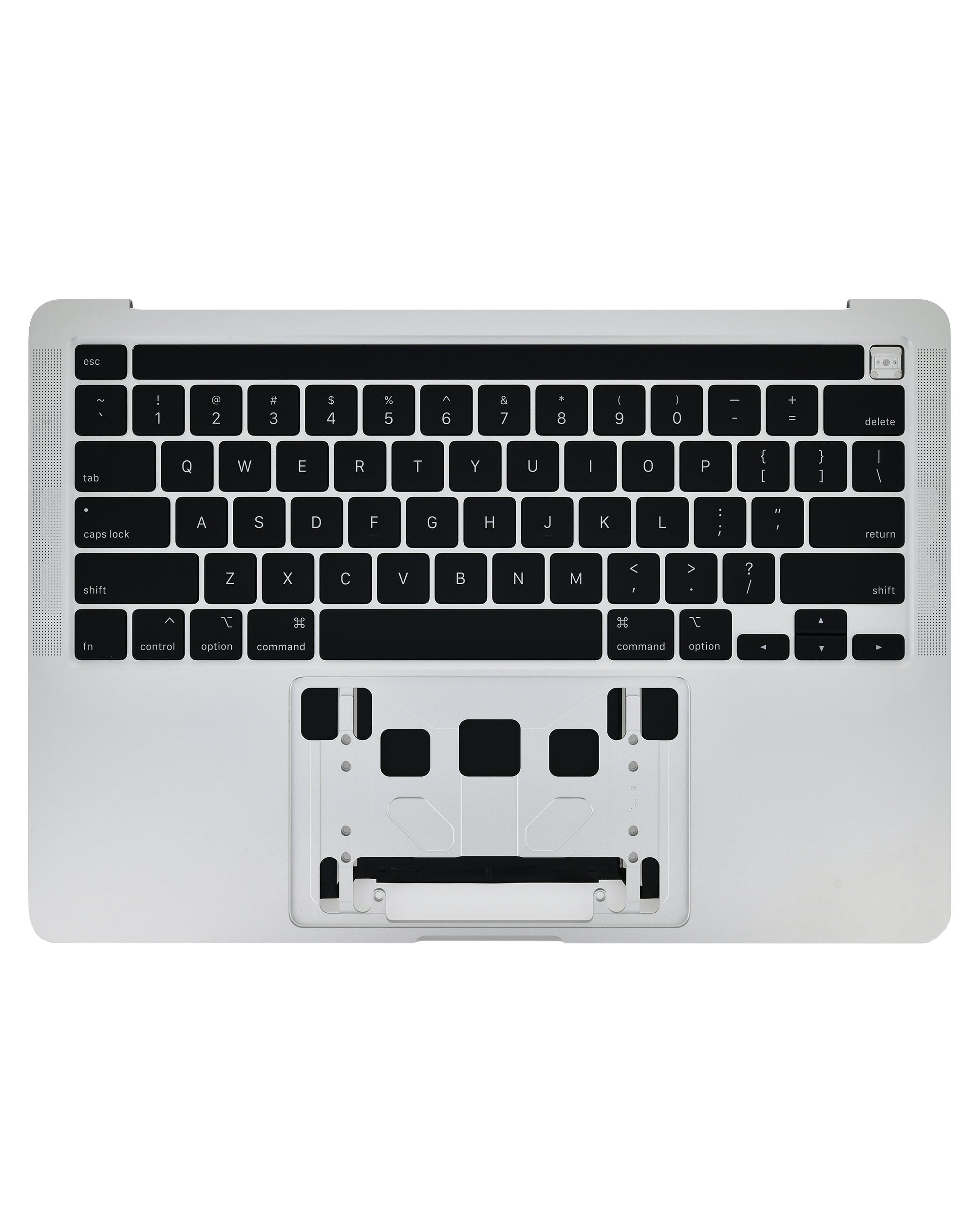 Top Case Assembly With Battery And Keyboard Compatible For MacBook Pro 13" (A2338 / Late 2020) (Silver) (US Keyboard)