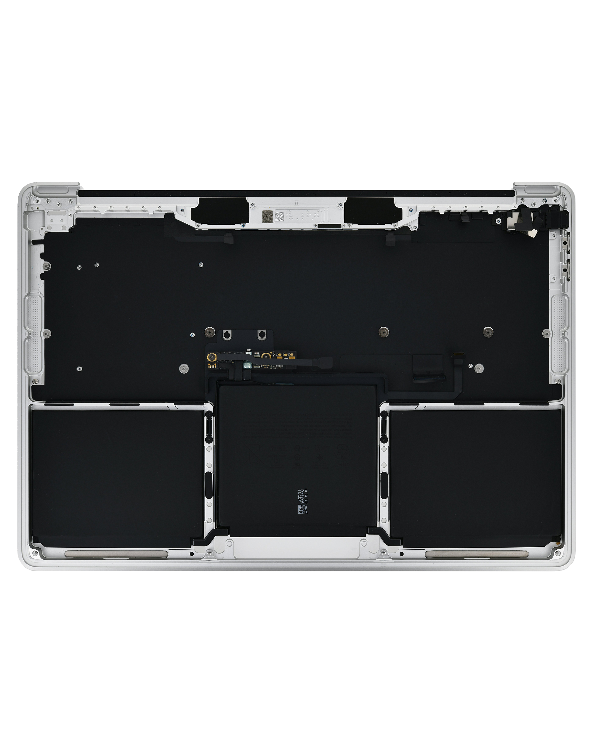 Top Case Assembly With Battery And Keyboard Compatible For MacBook Pro 13" (A2338 / Late 2020) (Silver) (US Keyboard)