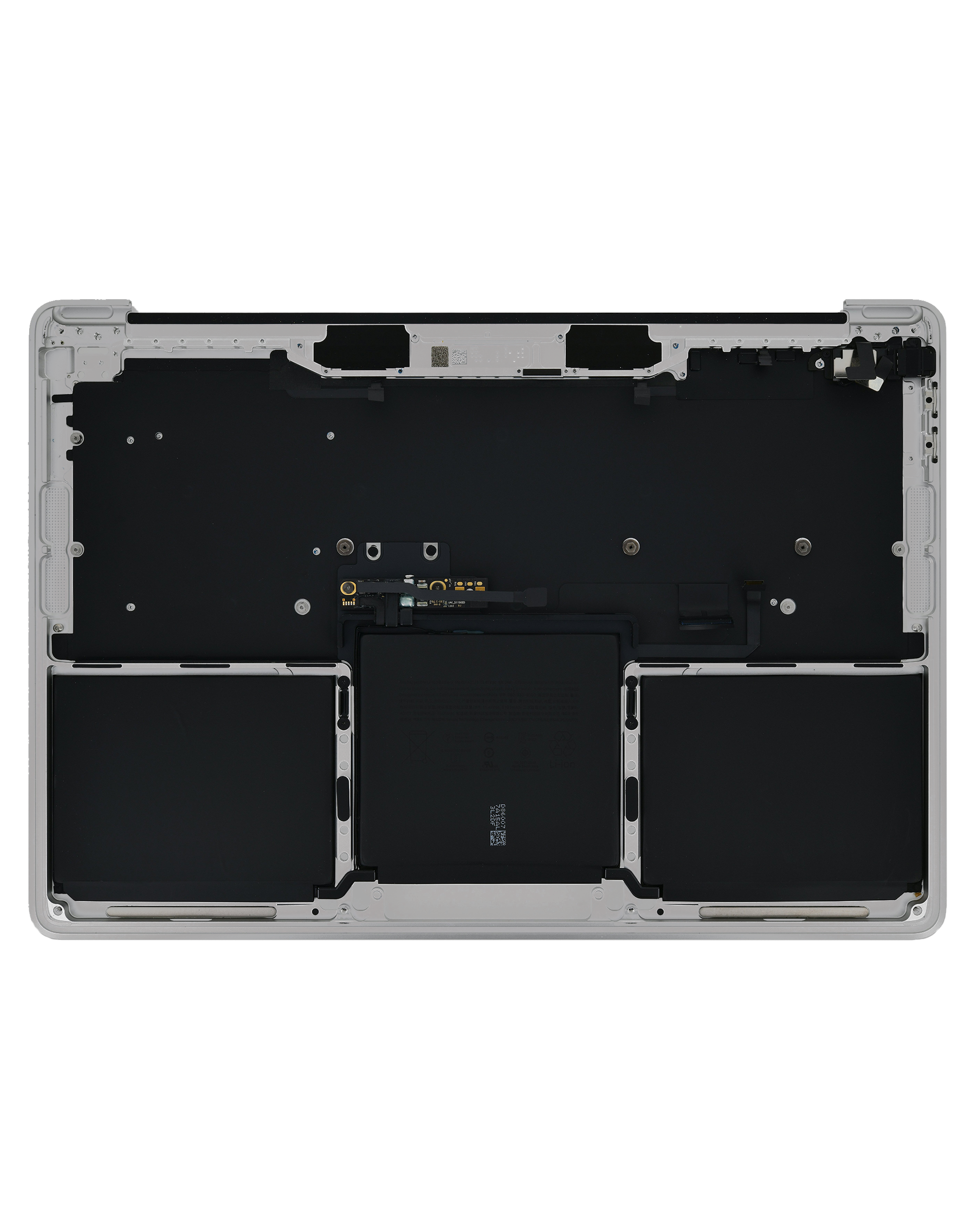 Top Case Assembly With Battery And Keyboard Compatible For MacBook Pro 13" (A2338 / Late 2020) (Space Gray) (US Keyboard)