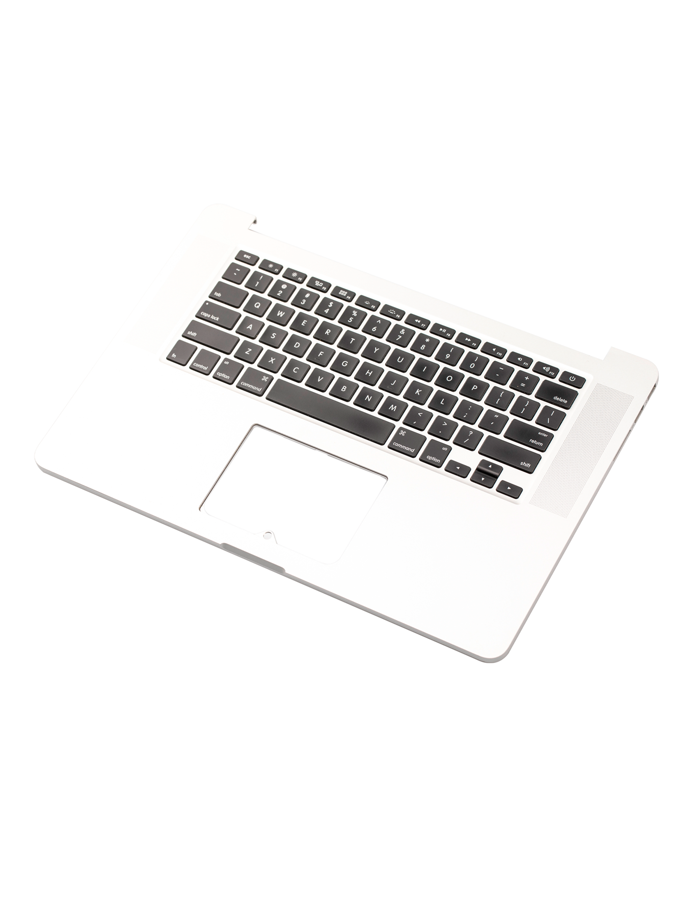 Top Case With Keyboard And Microphone Compatible For MacBook Pro 15" Retina (A1398 / Late 2013 / Mid 2014) (US English) (Used OEM Pull: Grade A)