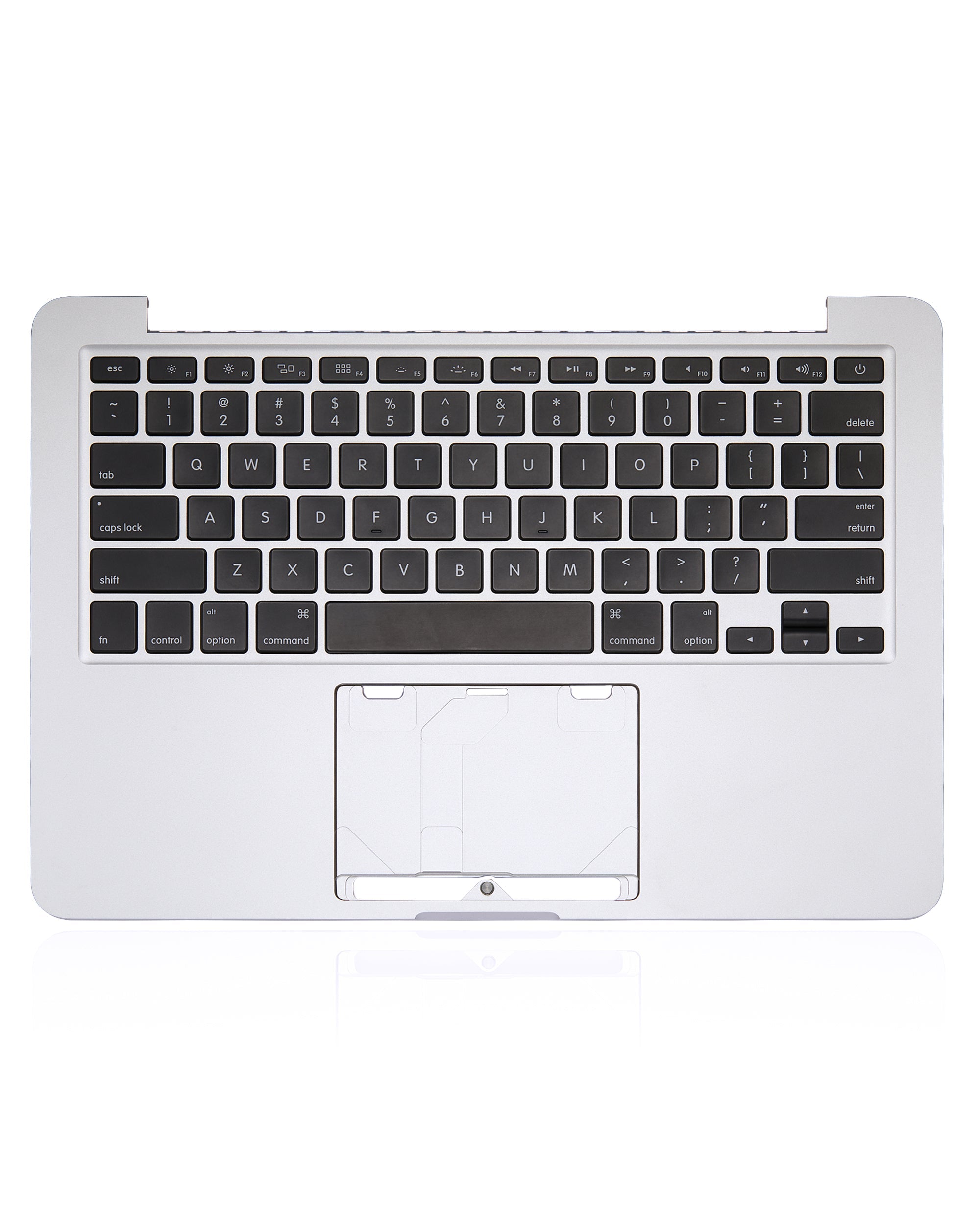 Top Case With Keyboard Compatible For MacBook Pro 13" Retina (A1425 / Late 2012 / Early 2013) (US English) (Used OEM Pull: Grade A)