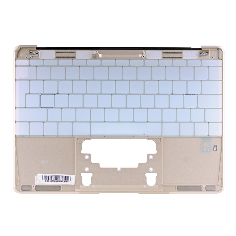 GOLD UPPER CASE (UK ENGLISH) FOR MACBOOK 12" RETINA A1534 (EARLY 2015)