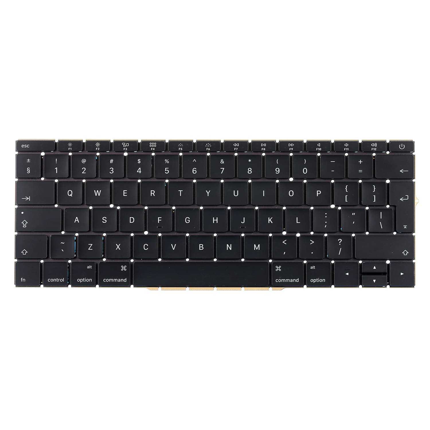 KEYBOARD(UK ENGLISH) FOR MACBOOK PRO 13" A1708 (LATE 2016 - MID 2017)