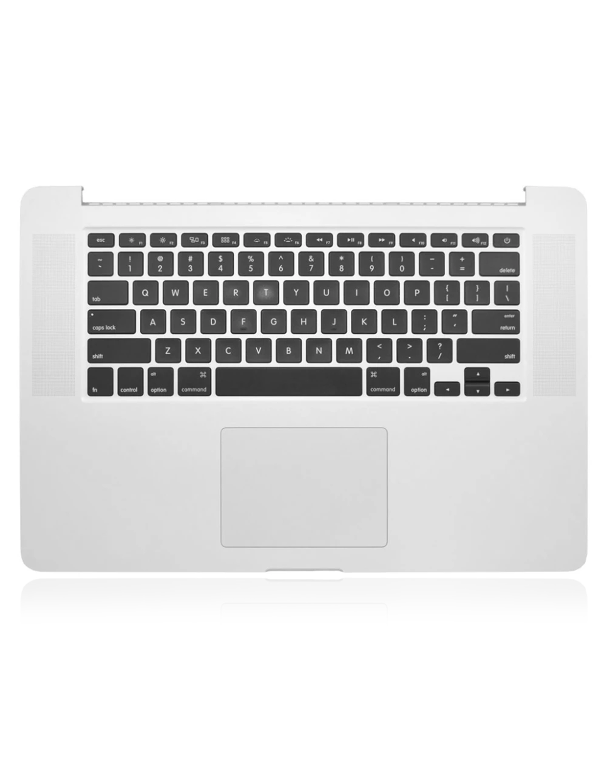 Top Case With Keyboard & Trackpad Compatible For MacBook Pro 15" Retina (A1398 / Mid 2015) (UK English) (Used OEM Pull: Grade B/C)