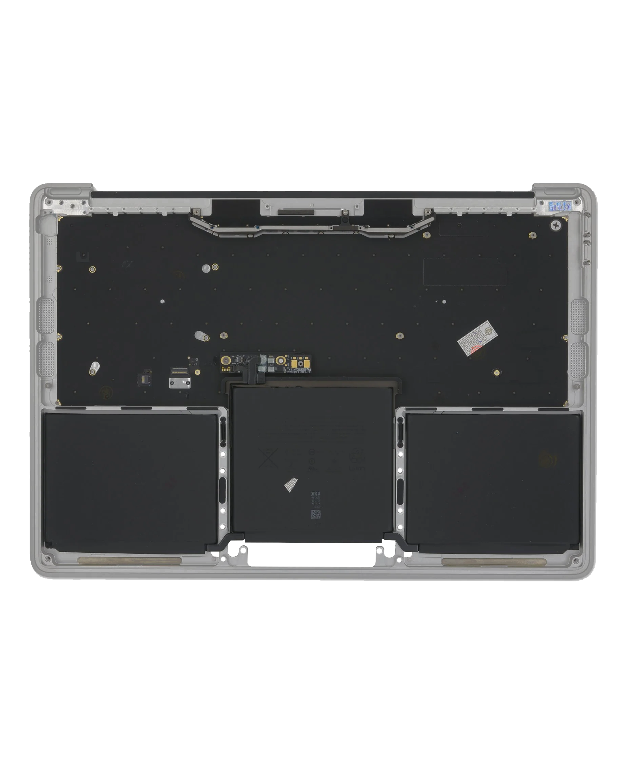 Top Case Assembly With Battery And Keyboard Compatible For MacBook Pro 13" Retina (A1708 / Late 2016) (US Keyboard) (Used OEM Pull: Cosmetic Grade: A) (Space Gray)