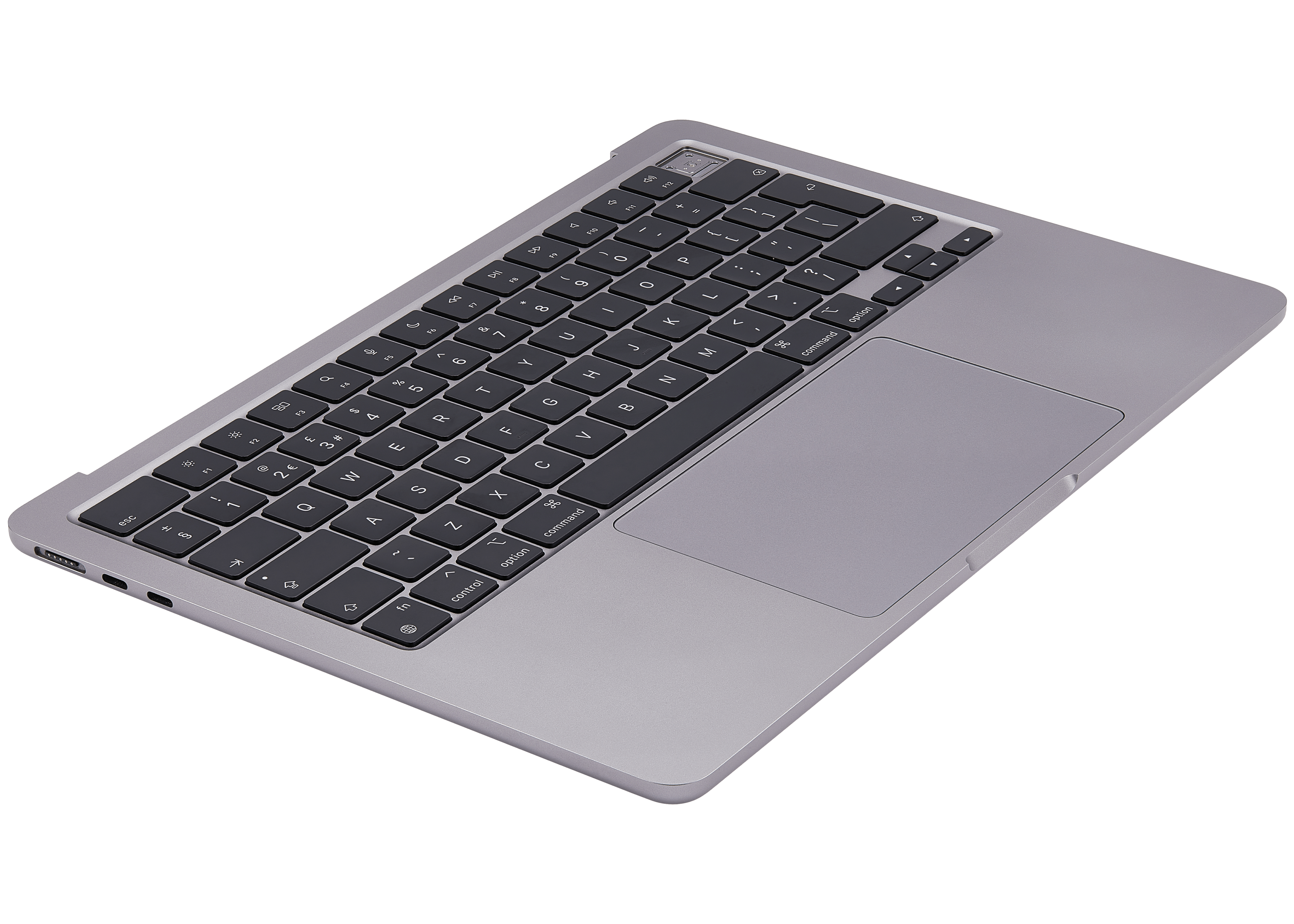 Top Case Assembly With Battery And Keyboard Compatible For MacBook Air 13" (A2681 / Mid 2022) (Space Gray) (UK Keyboard)