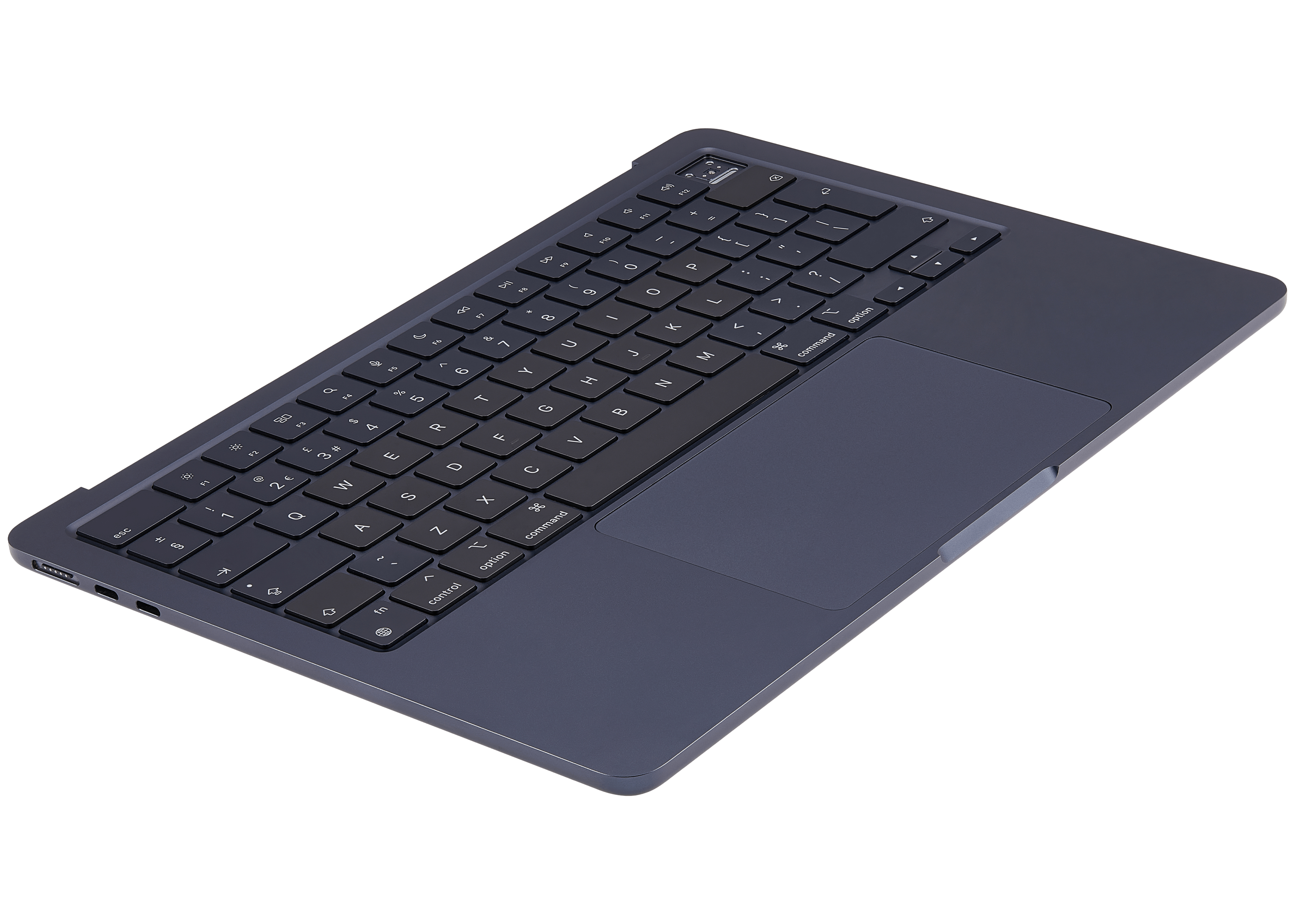 Top Case Assembly With Battery And Keyboard Compatible For MacBook Air 13" (A2681 / Mid 2022) (Midnight) (UK Keyboard)