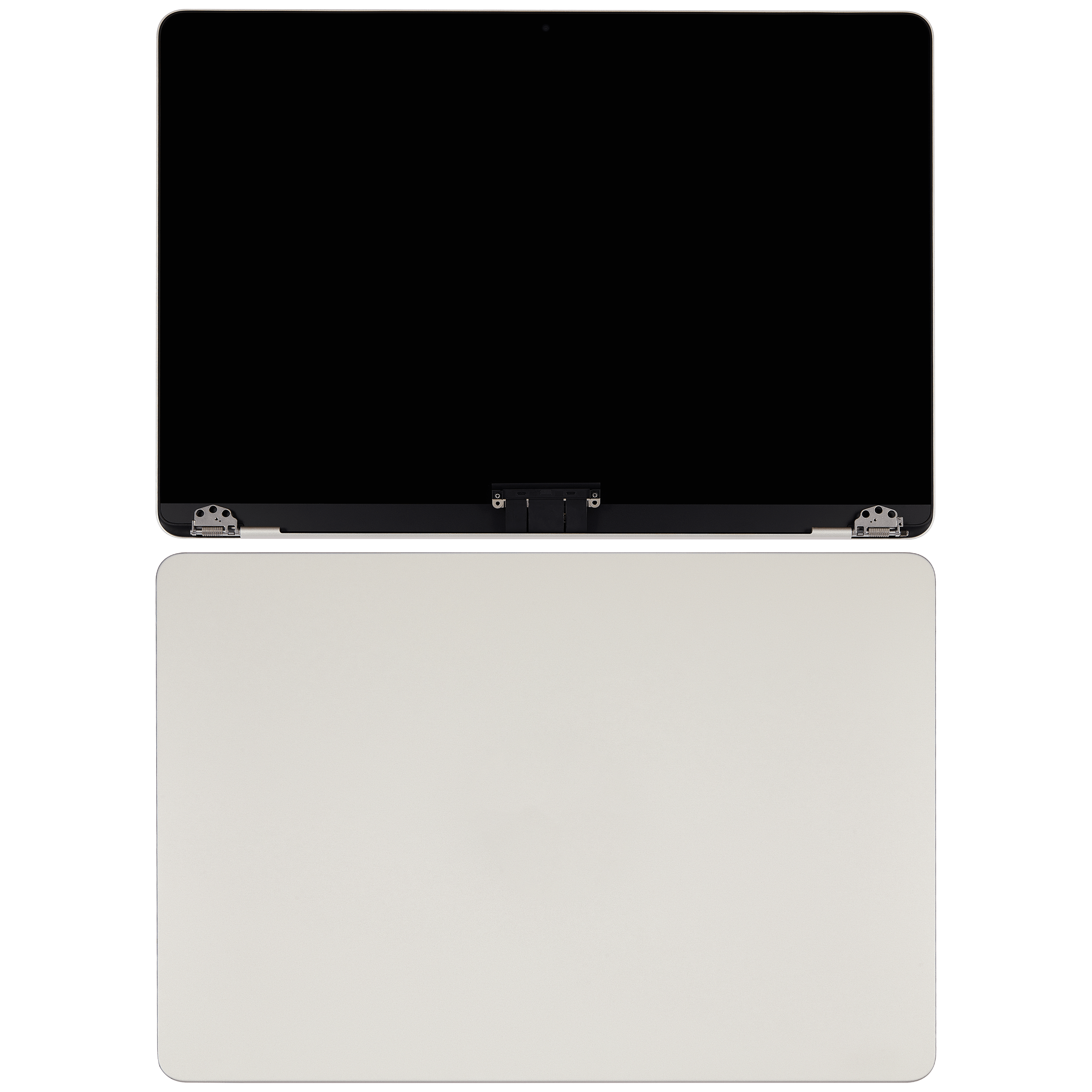 Complete LCD Display Assembly Compatible For MacBook Air 13" (A2681 / Mid 2022) (Used OEM Pull: Grade B) (Starlight)