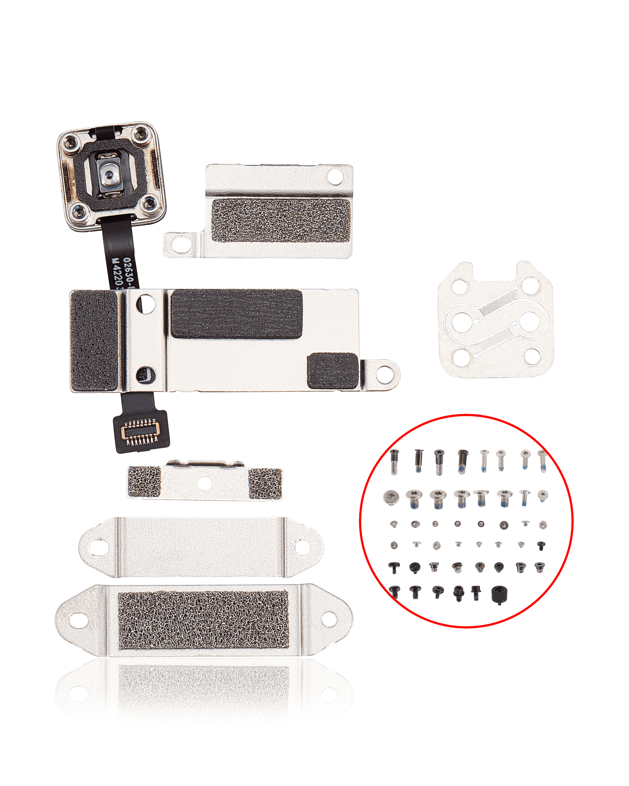 Full Set Small Metal Bracket And Screw Set Compatible For MacBook Air 13" Retina (A2337 / Late 2020)