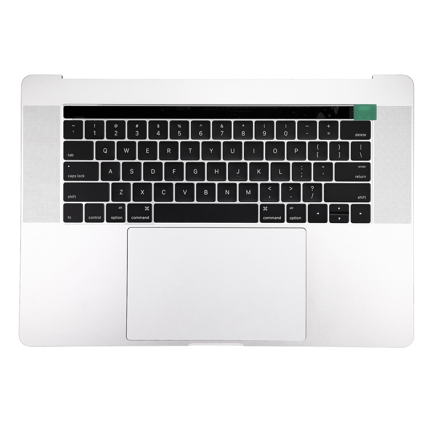 TOP CASE WITH US ENGLISH KEYBOARD FOR MACBOOK PRO 15" TOUCH A1707 (LATE 2016-MID 2017) - SILVER