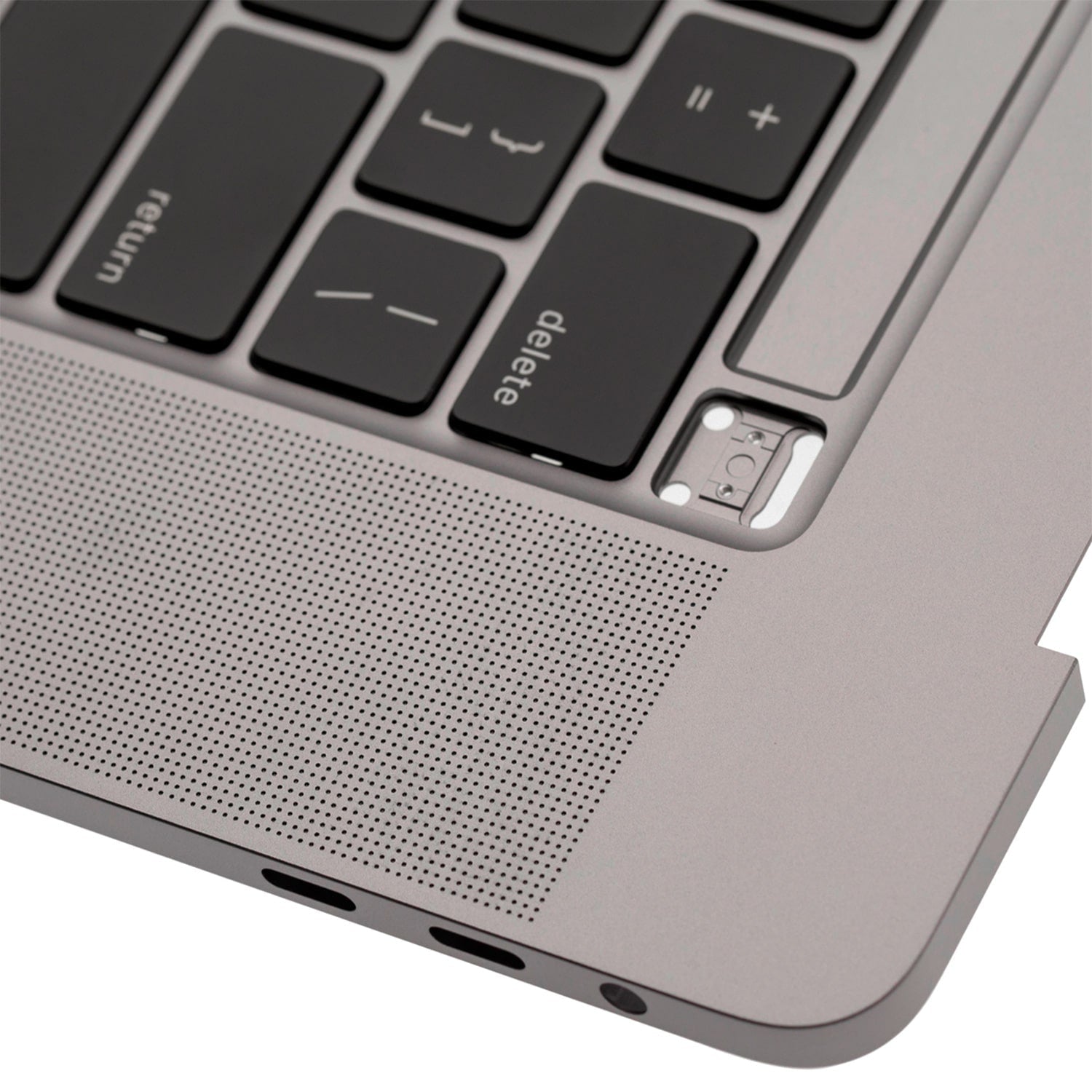 GREY TOP CASE WITH KEYBOARD FOR MACBOOK PRO TOUCH 16" A2141 (LATE 2019 - MID 2020)