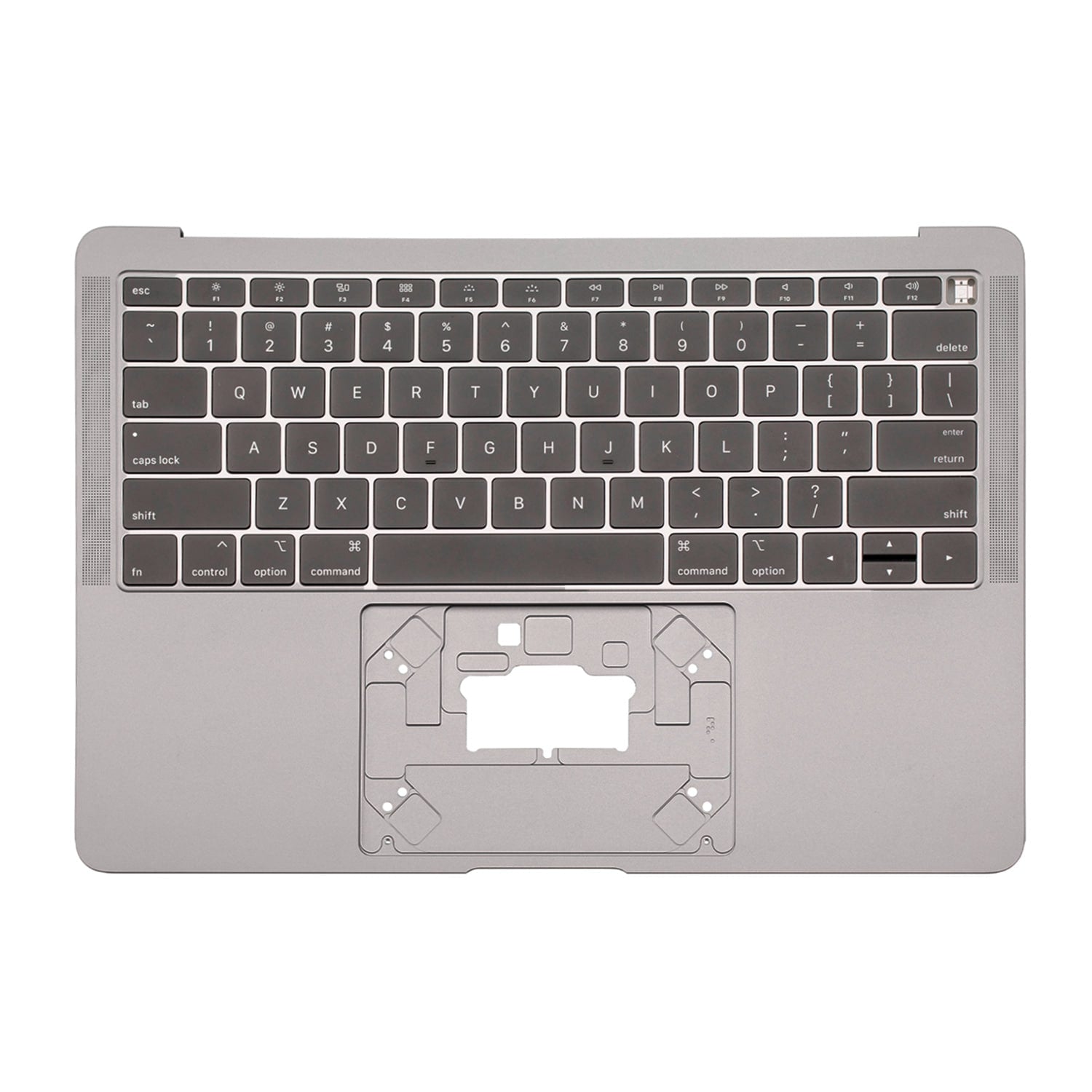 SPACE GRAY UPPER CASE WITH KEYBOARD FOR MACBOOK AIR A1932 (LATE 2018 -MID 2019)